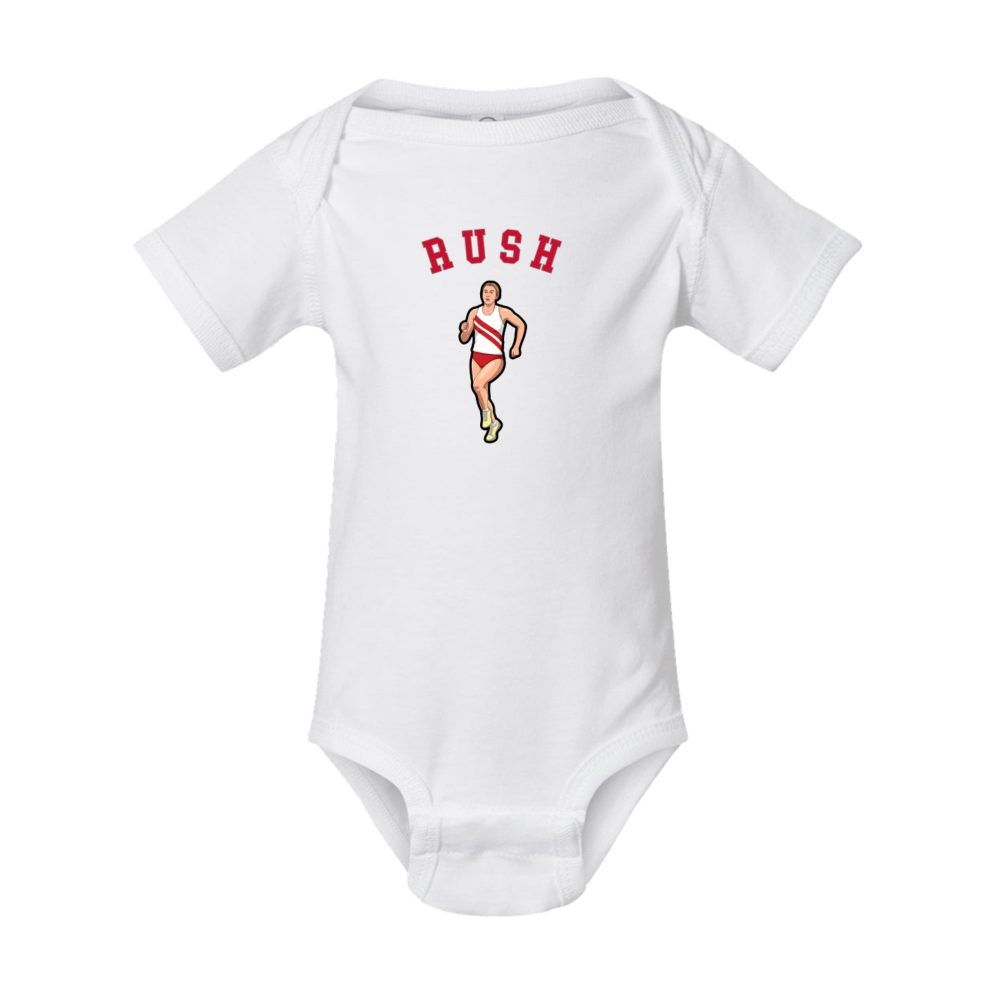 Baby Onesie — Shirsey Arch in White