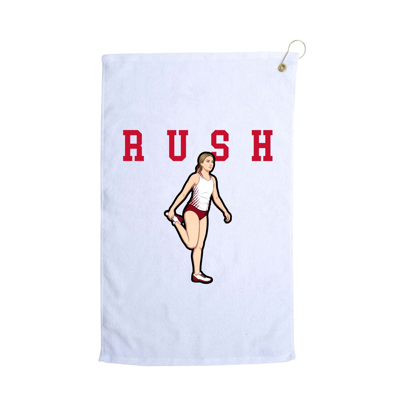 Golf Towel — Shirsey in White