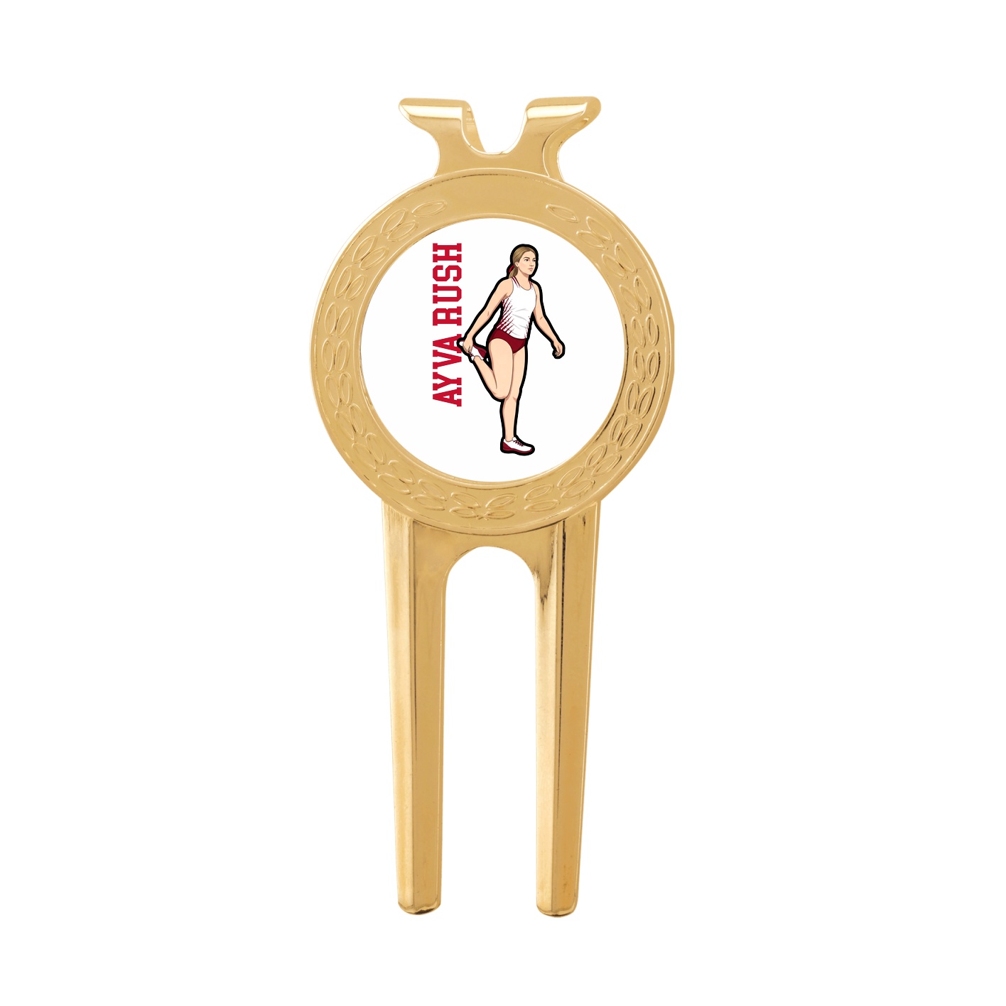 Divot Tool with Ball Marker — Name Vertical in Classic