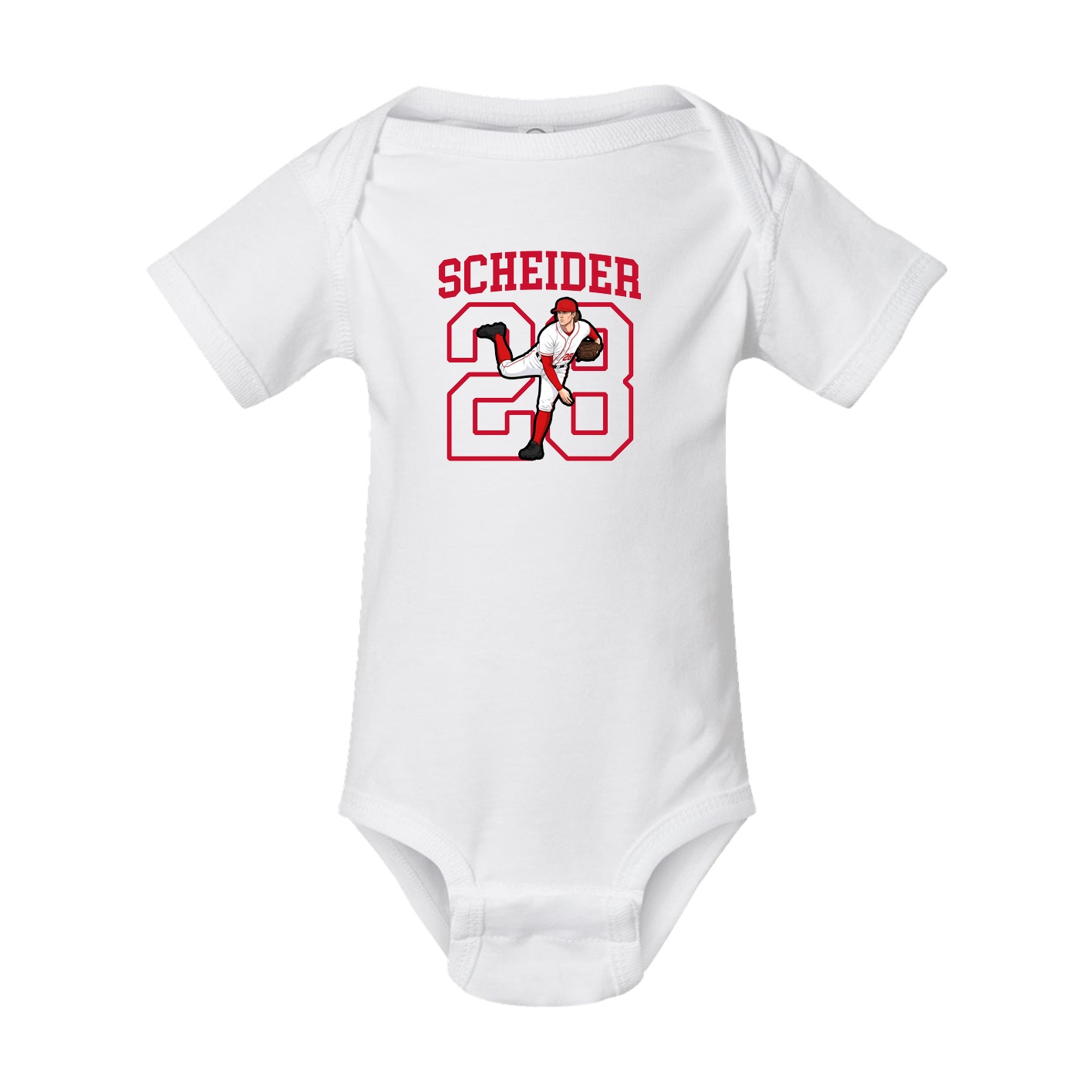 Baby Onesie — Shirsey in White