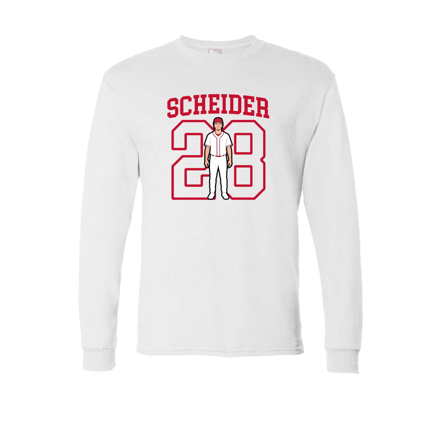 Long Sleeve Tee — Shirsey in White