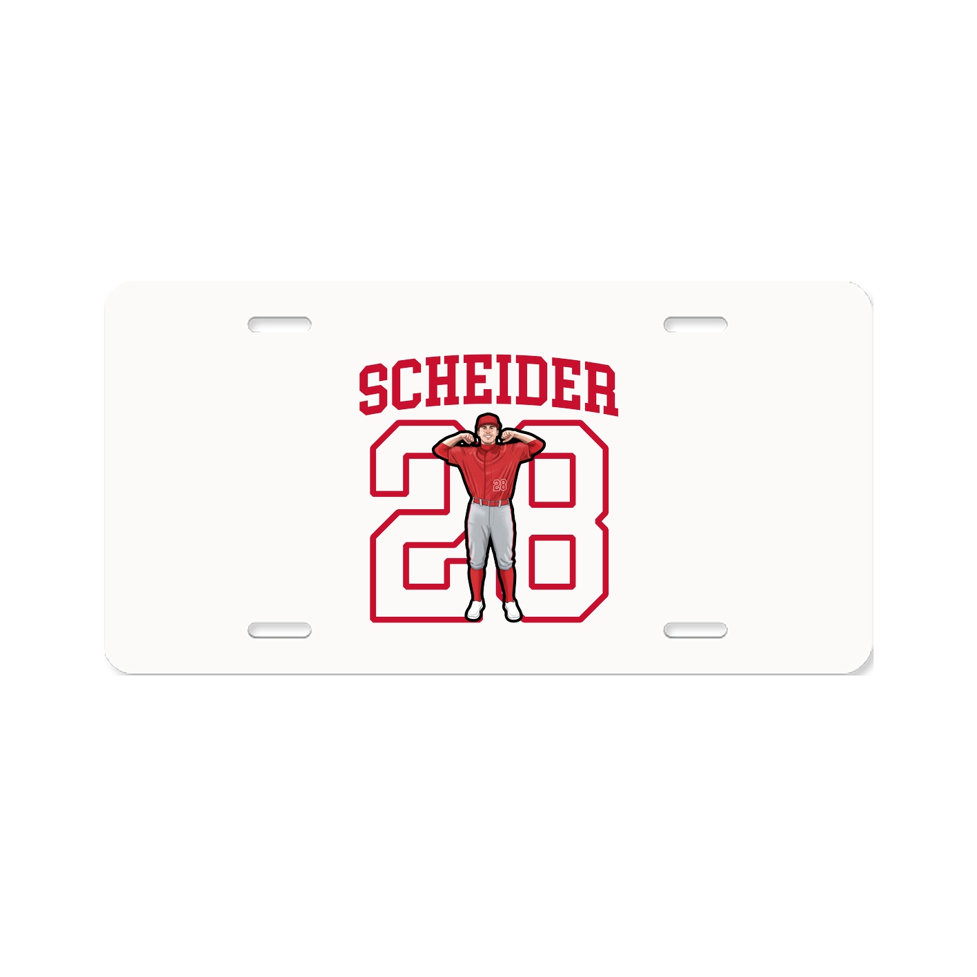 License Plate — Shirsey in Classic