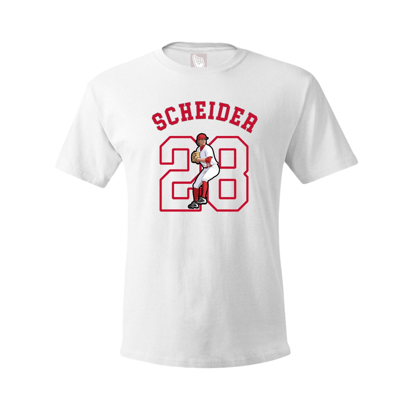 Tee — Shirsey Arch in White