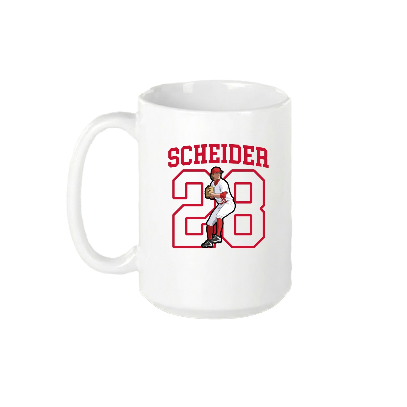 15oz Coffee Mug — Shirsey in White