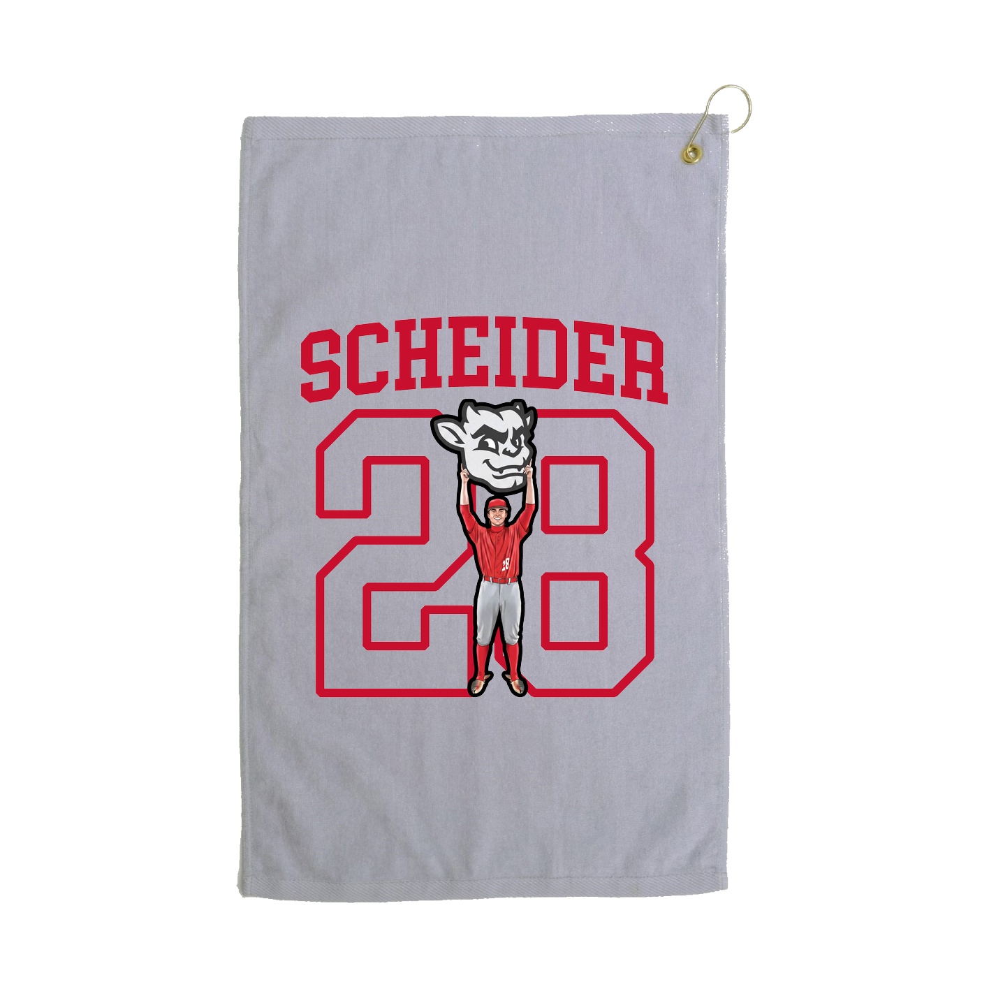 Golf Towel — Shirsey in Grey
