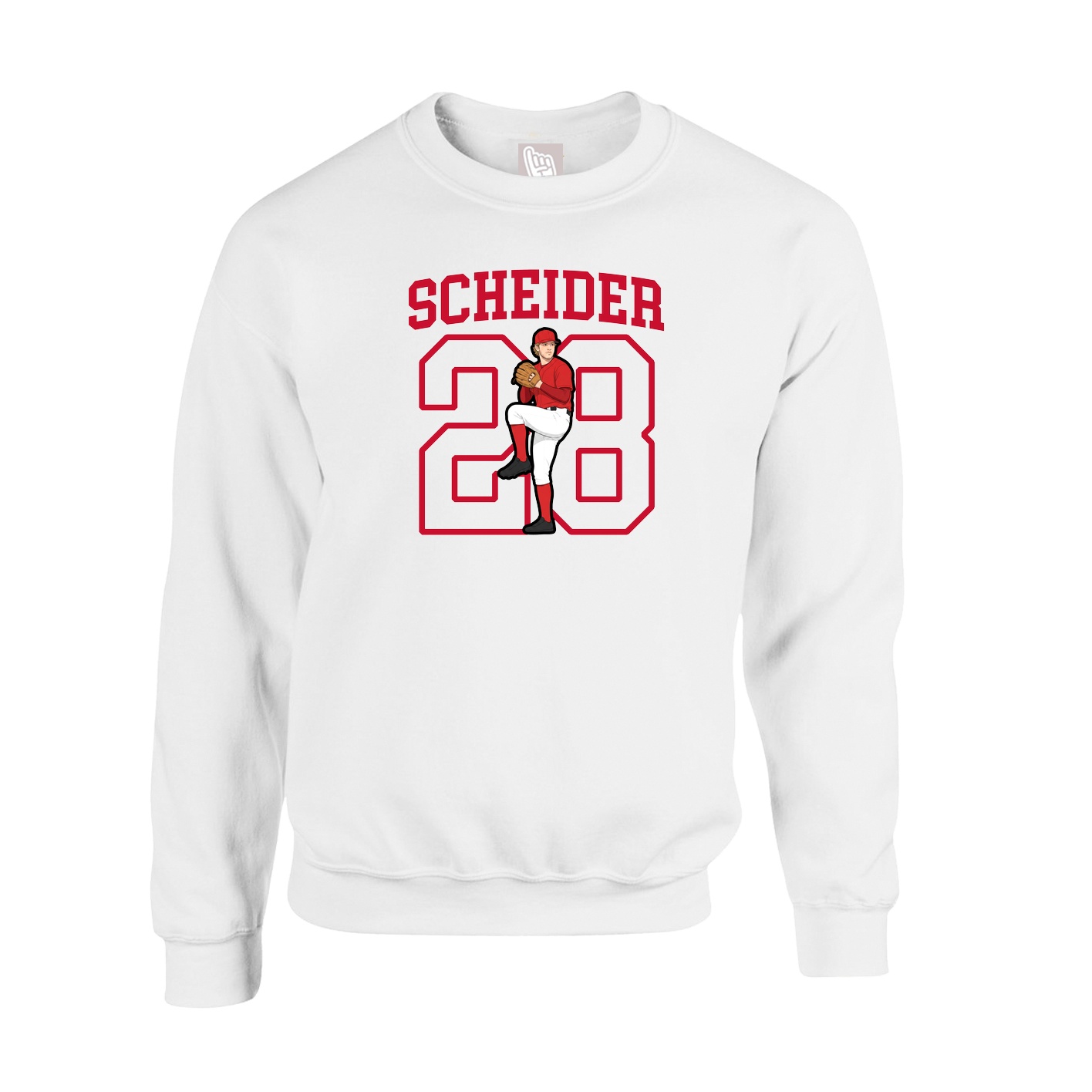 Fleece Crew — Shirsey in White