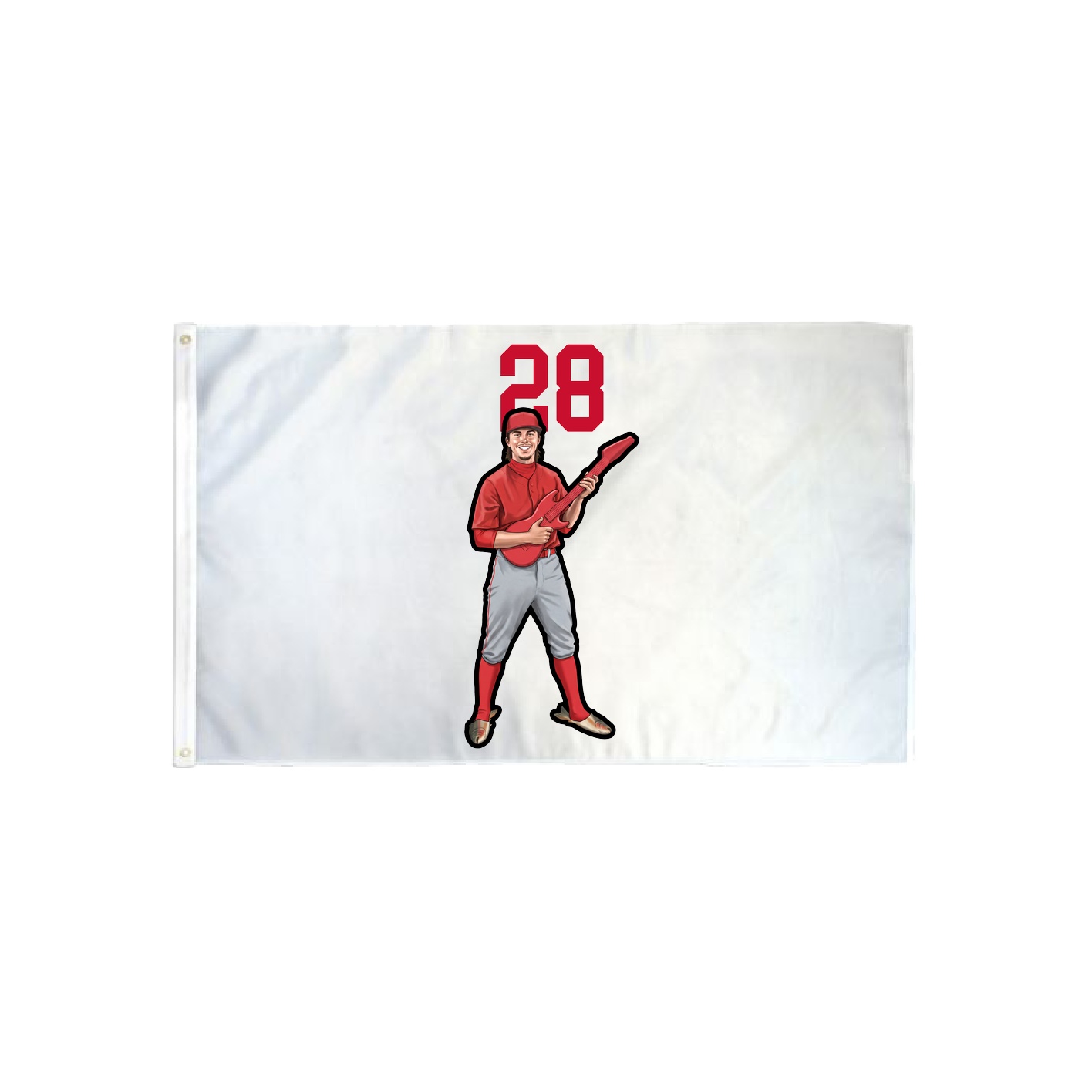 3x5 Flag — Number Top in Classic