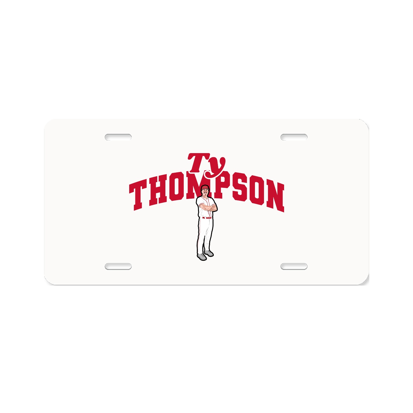 License Plate — Signature Arch in Classic