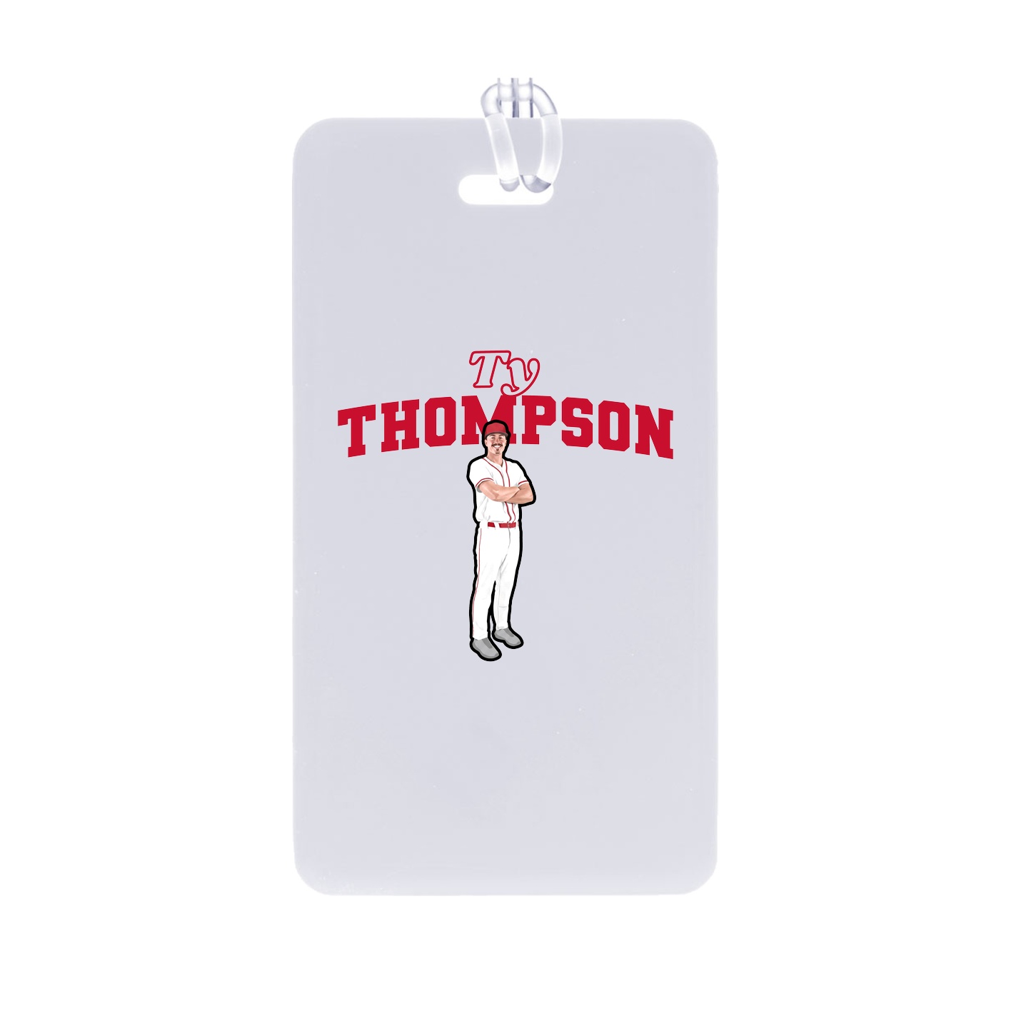 Bag Tag — Name Arch in Classic