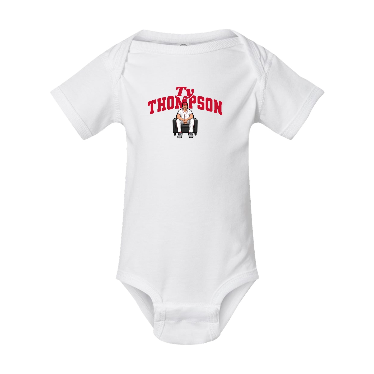 Baby Onesie — Signature Arch in White