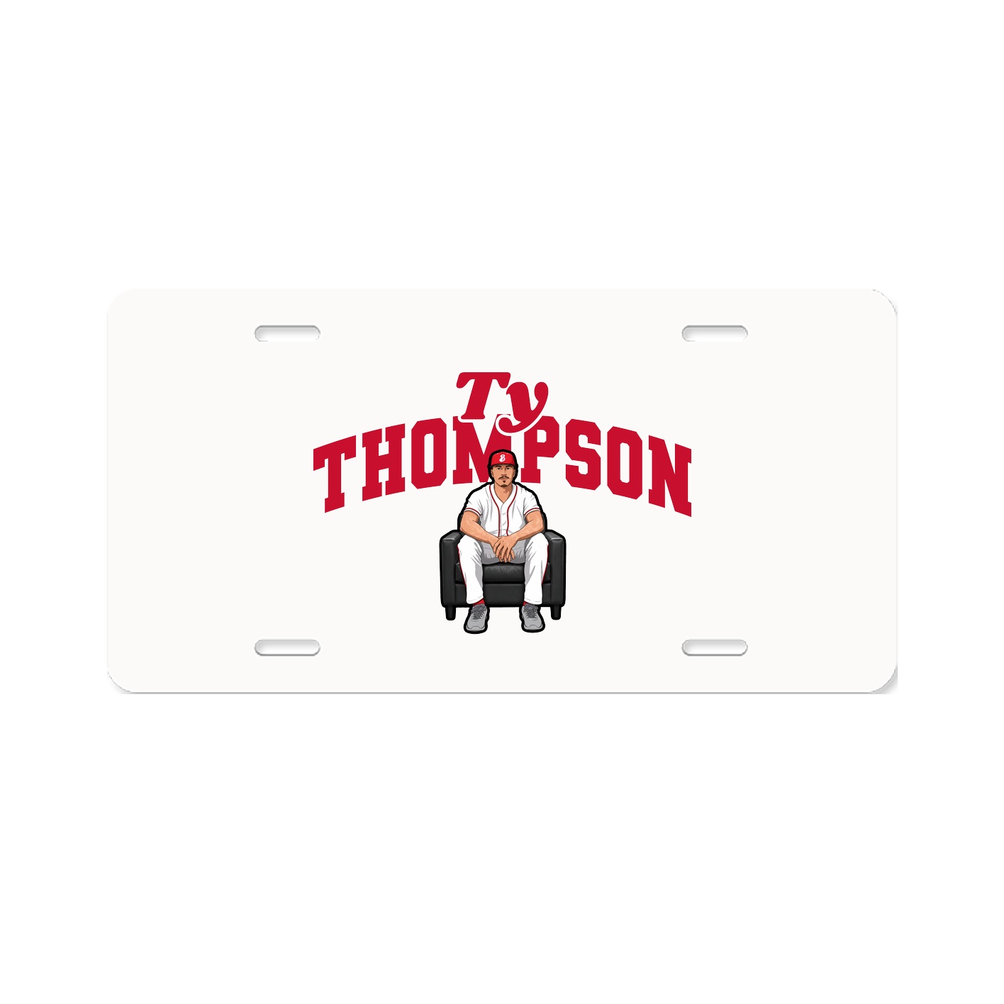 License Plate — Signature Arch in Classic
