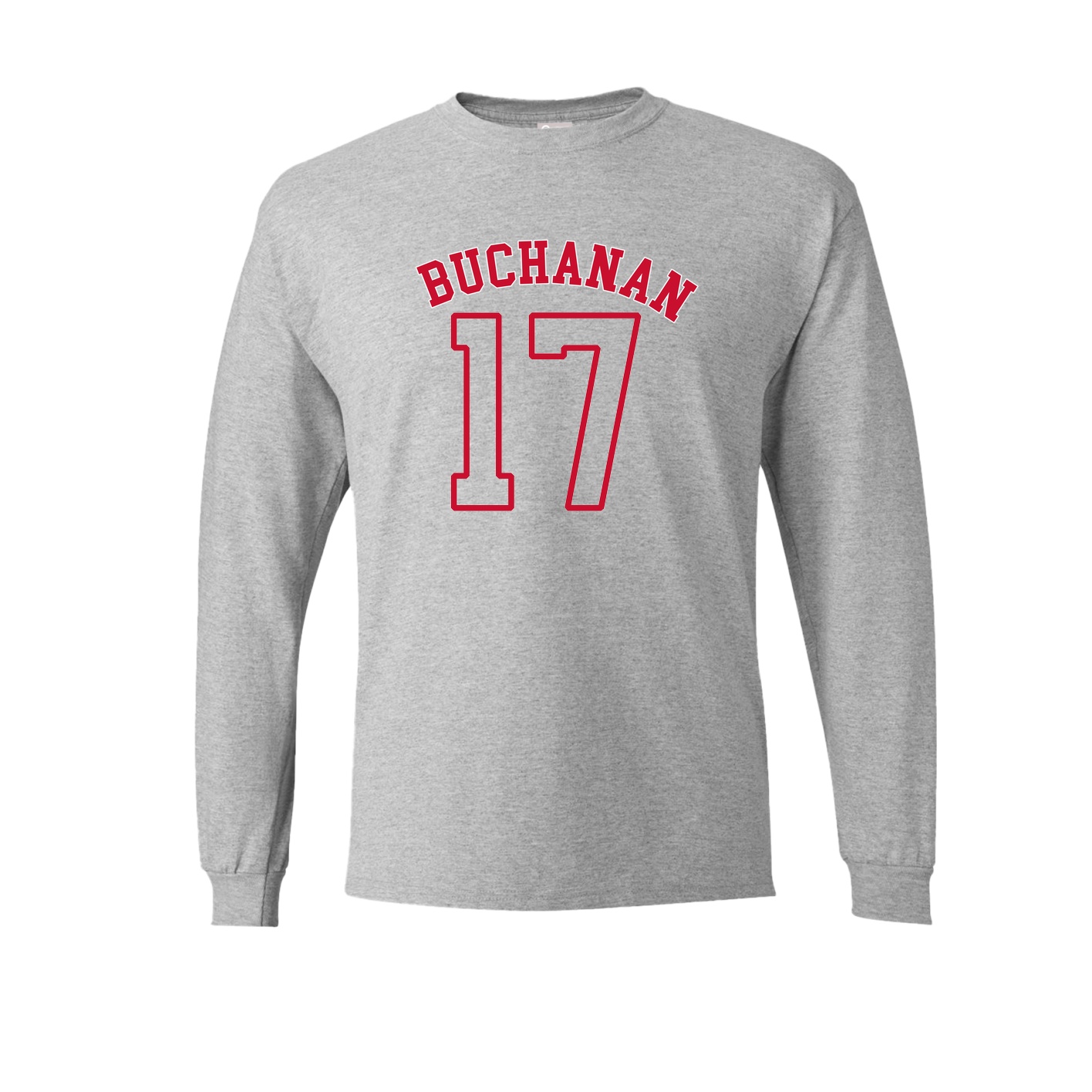 Long Sleeve Tee — Shirsey Arch in Grey