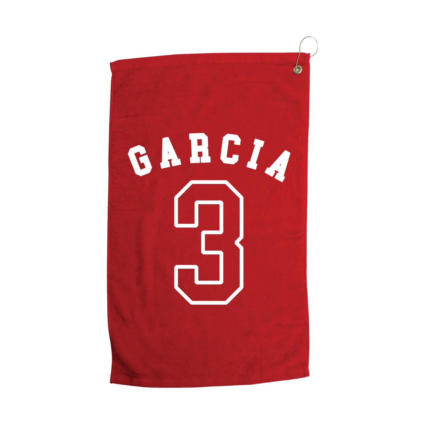 Golf Towel — Shirsey Arch in Red