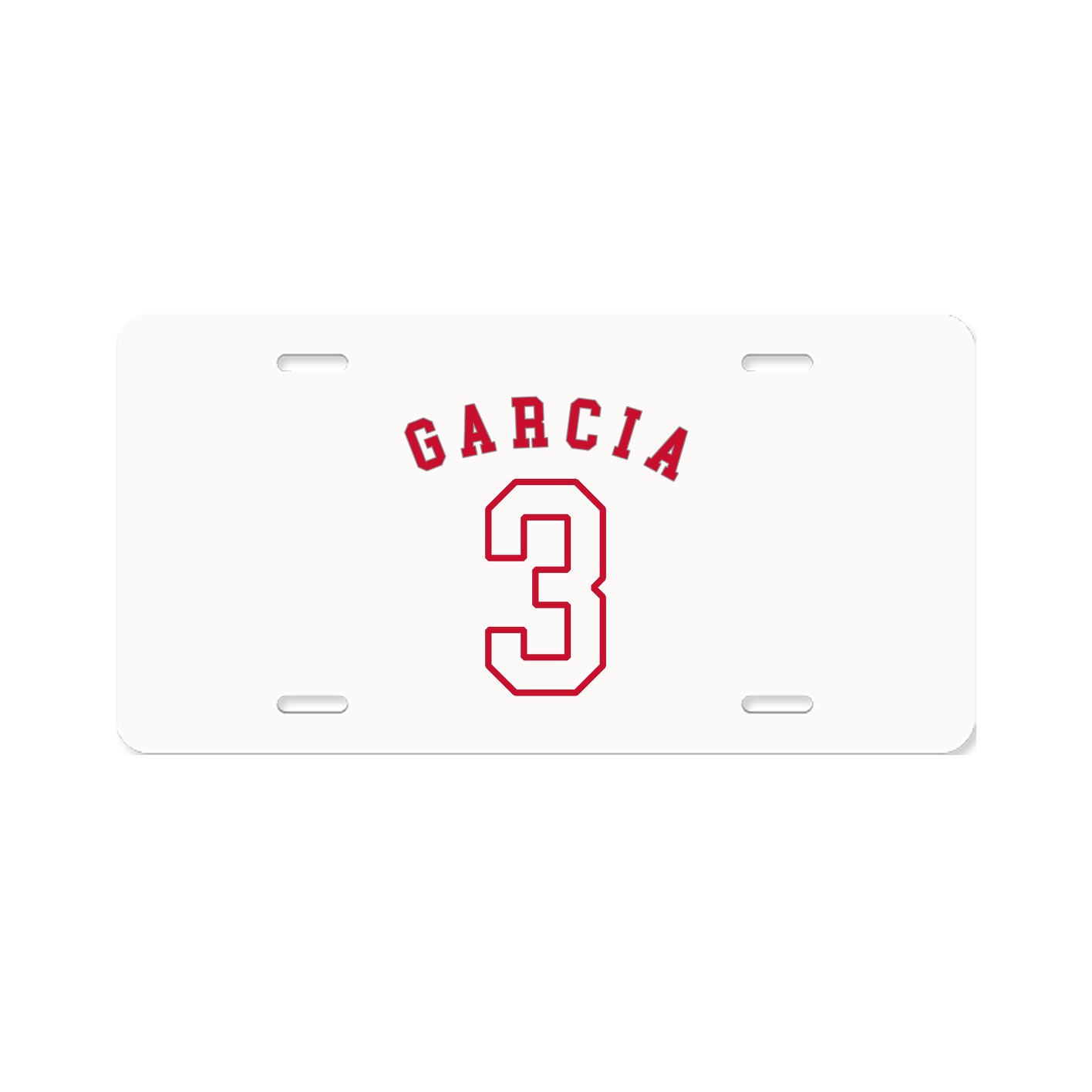License Plate — Shirsey Arch in Classic
