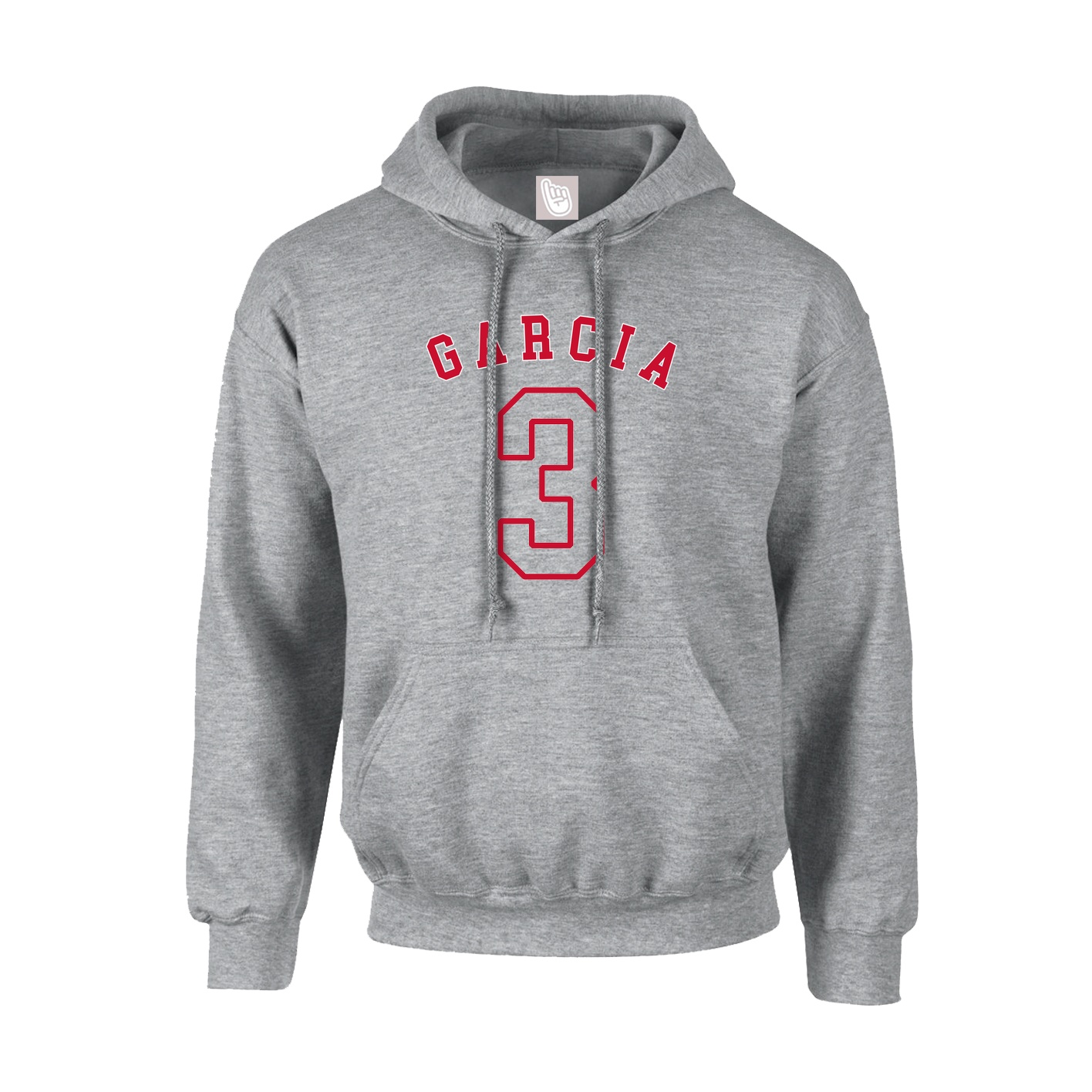 Youth Hoodie — Shirsey Arch in Grey