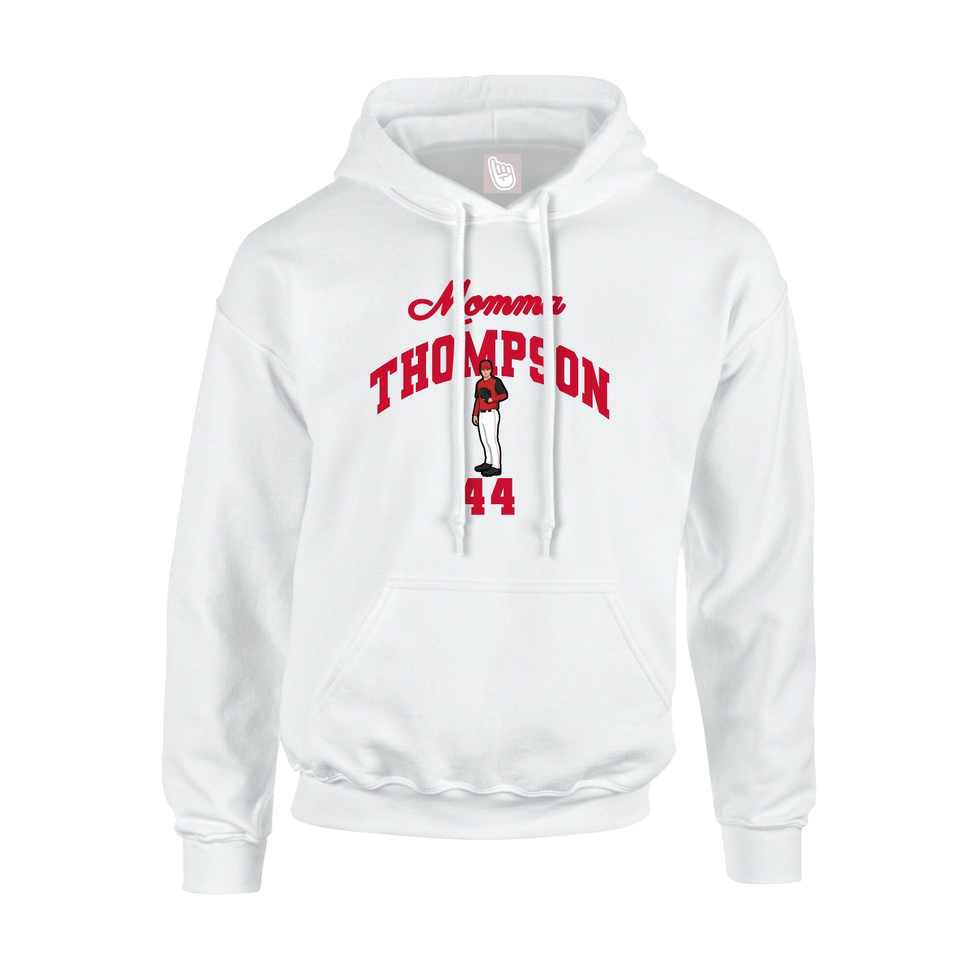 Hoodie — Mothers Day Arch in White