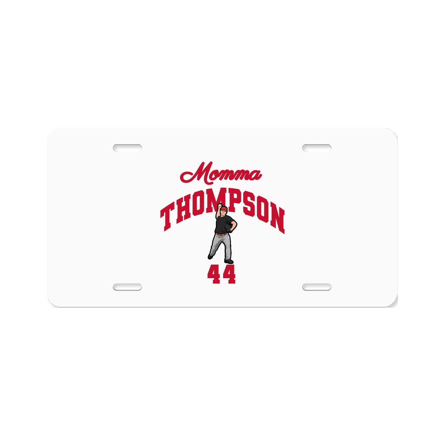 License Plate — Mothers Day Arch in Classic