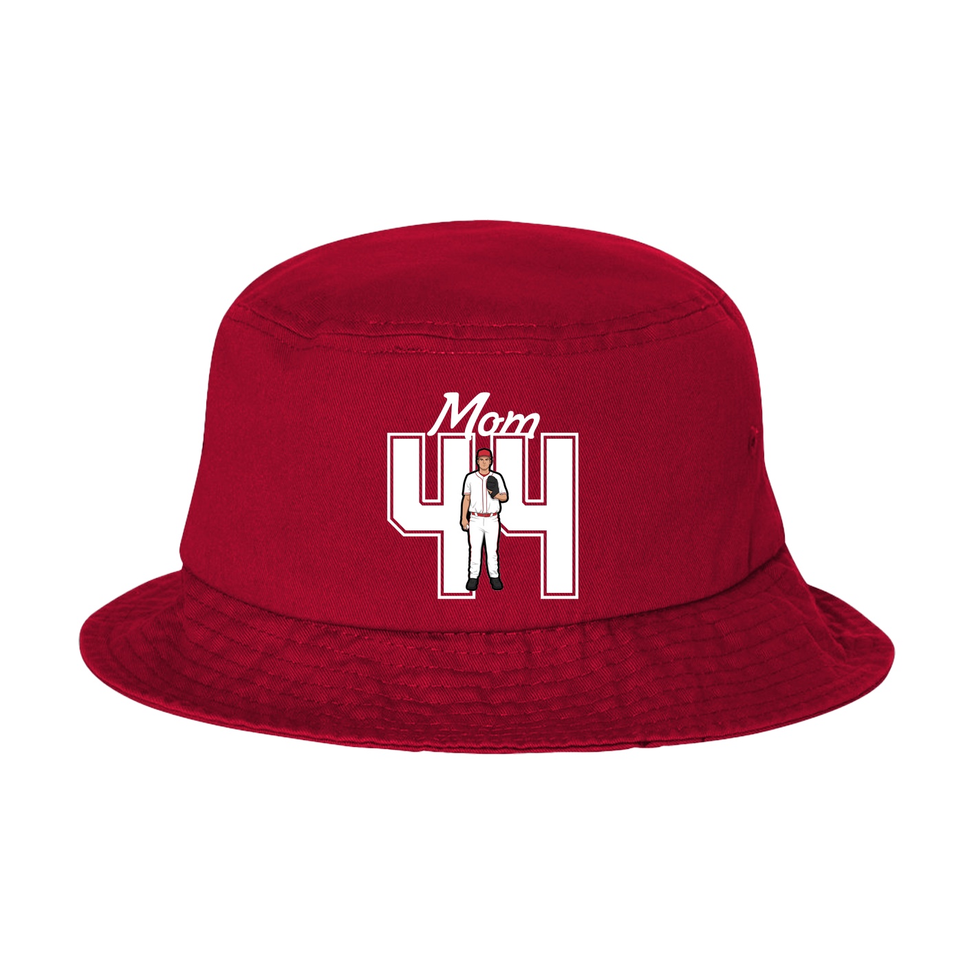 Bucket Cap — Mothers Day Shirsey in Red