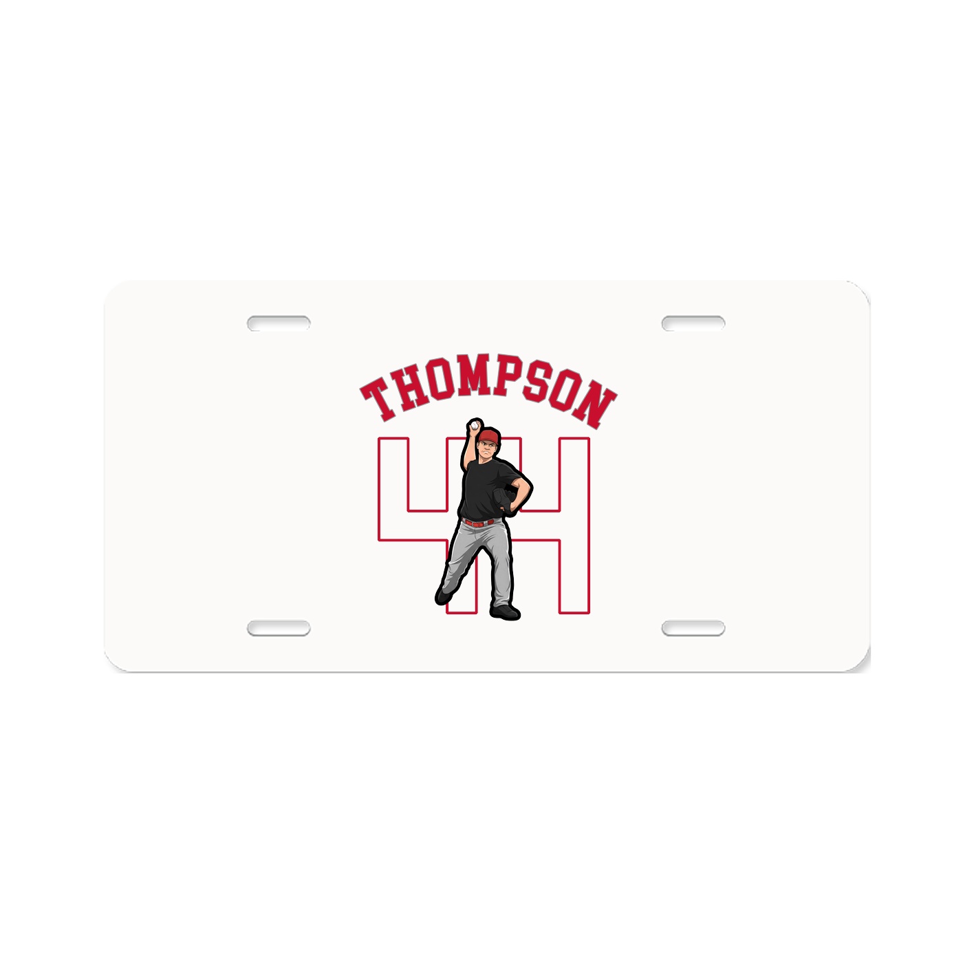 License Plate — Shirsey Arch in Classic