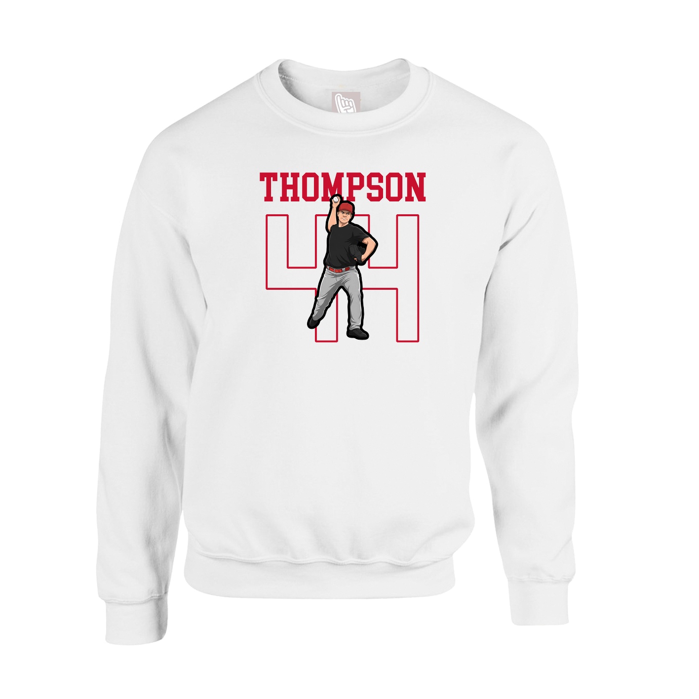 Fleece Crew — Shirsey in White