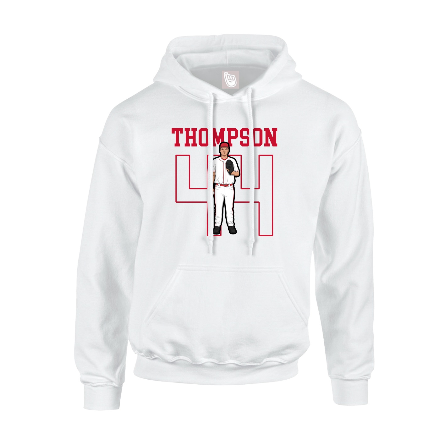 Youth Hoodie — Shirsey in White