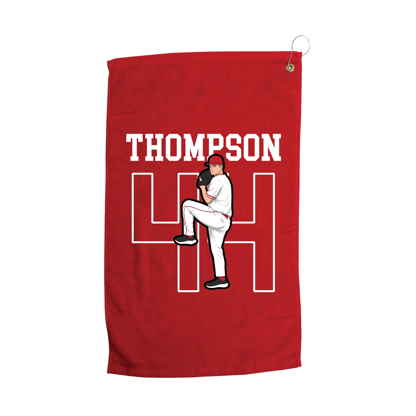 Golf Towel — Shirsey in Red