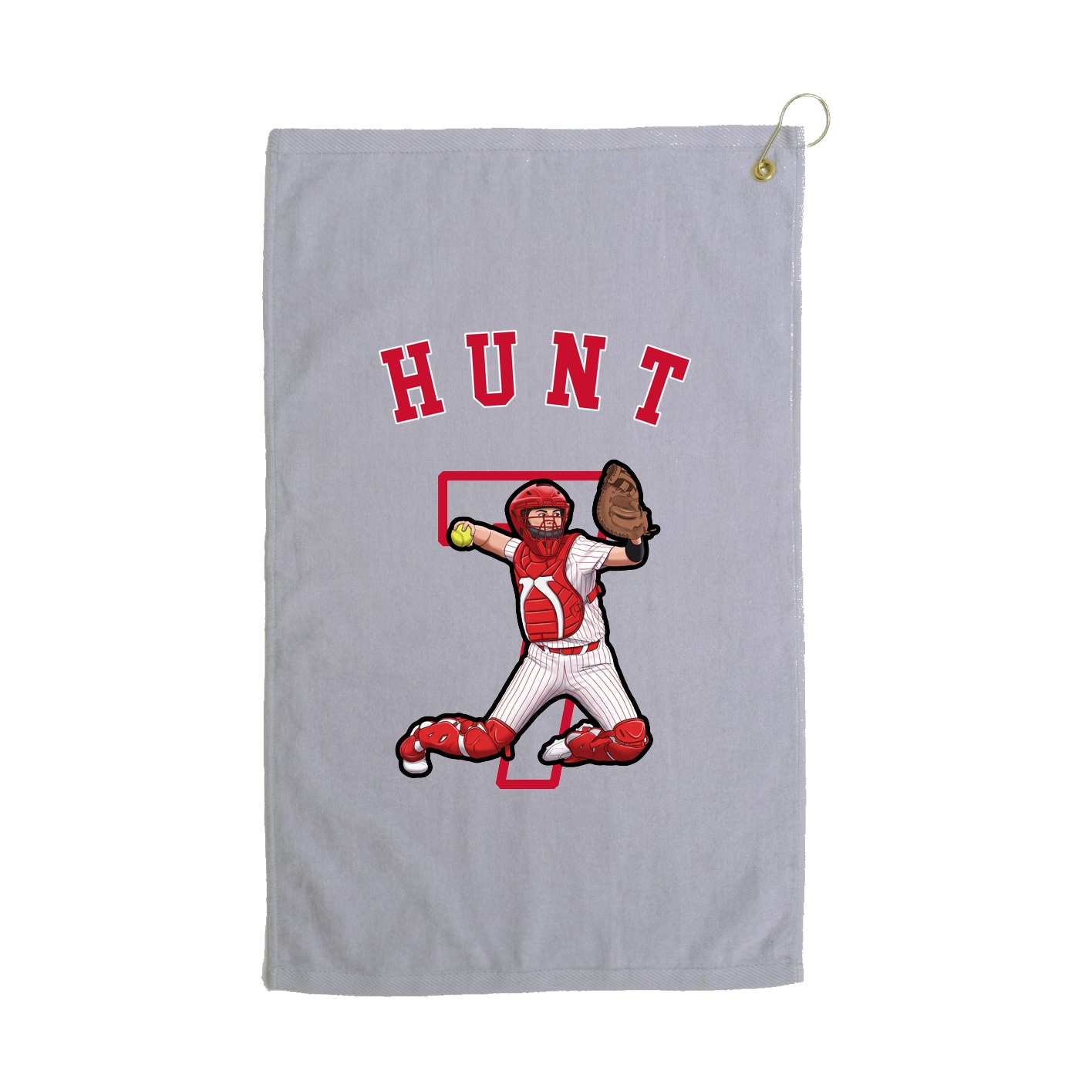 Golf Towel — Shirsey Arch in Grey