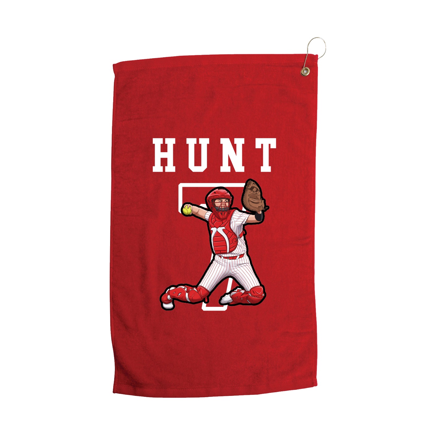 Golf Towel — Shirsey in Red