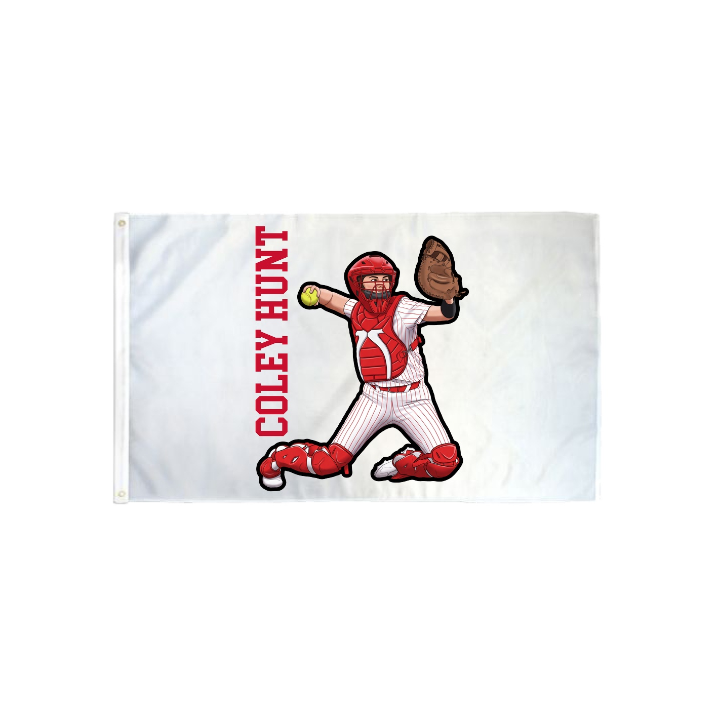 3x5 Flag — Name Vertical in Classic