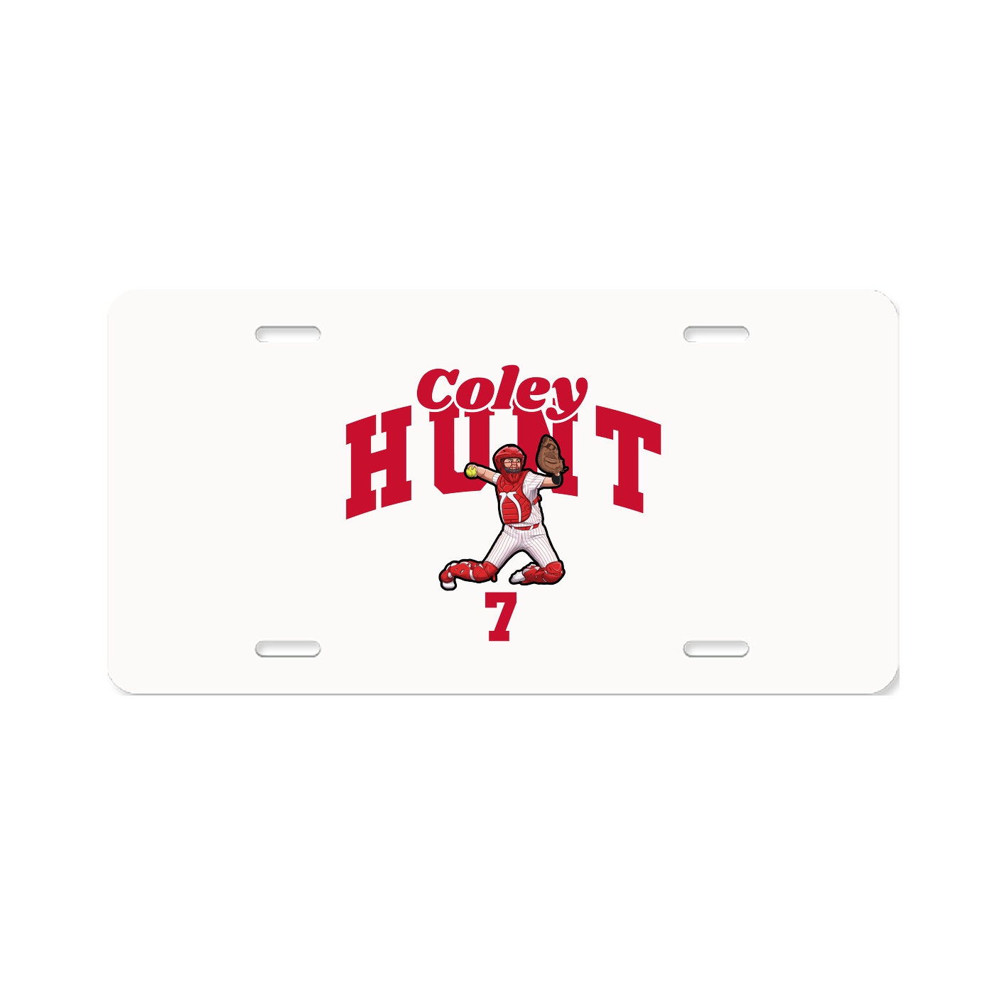 License Plate — Signature Arch in Classic