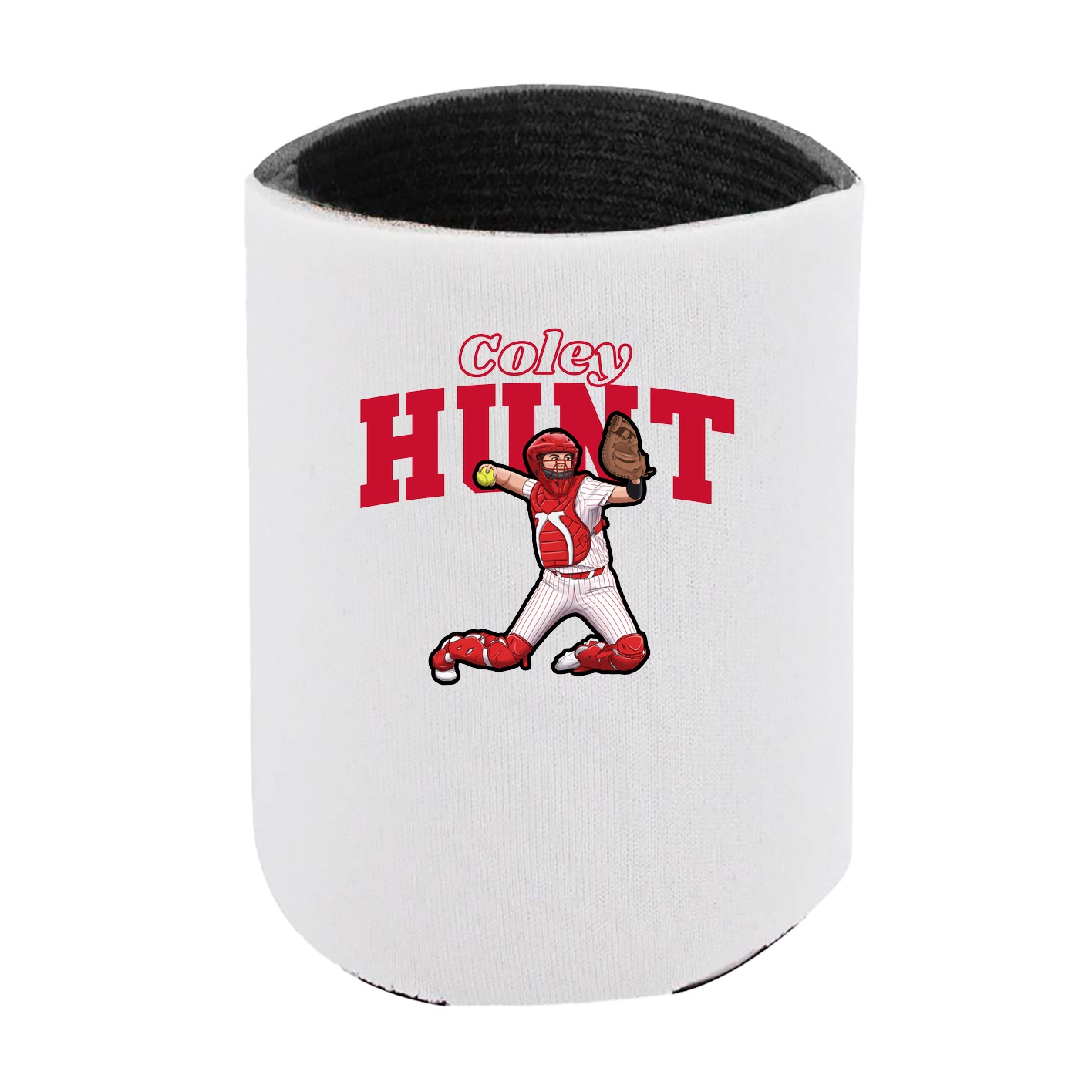 Can Holder — Name Arch in White