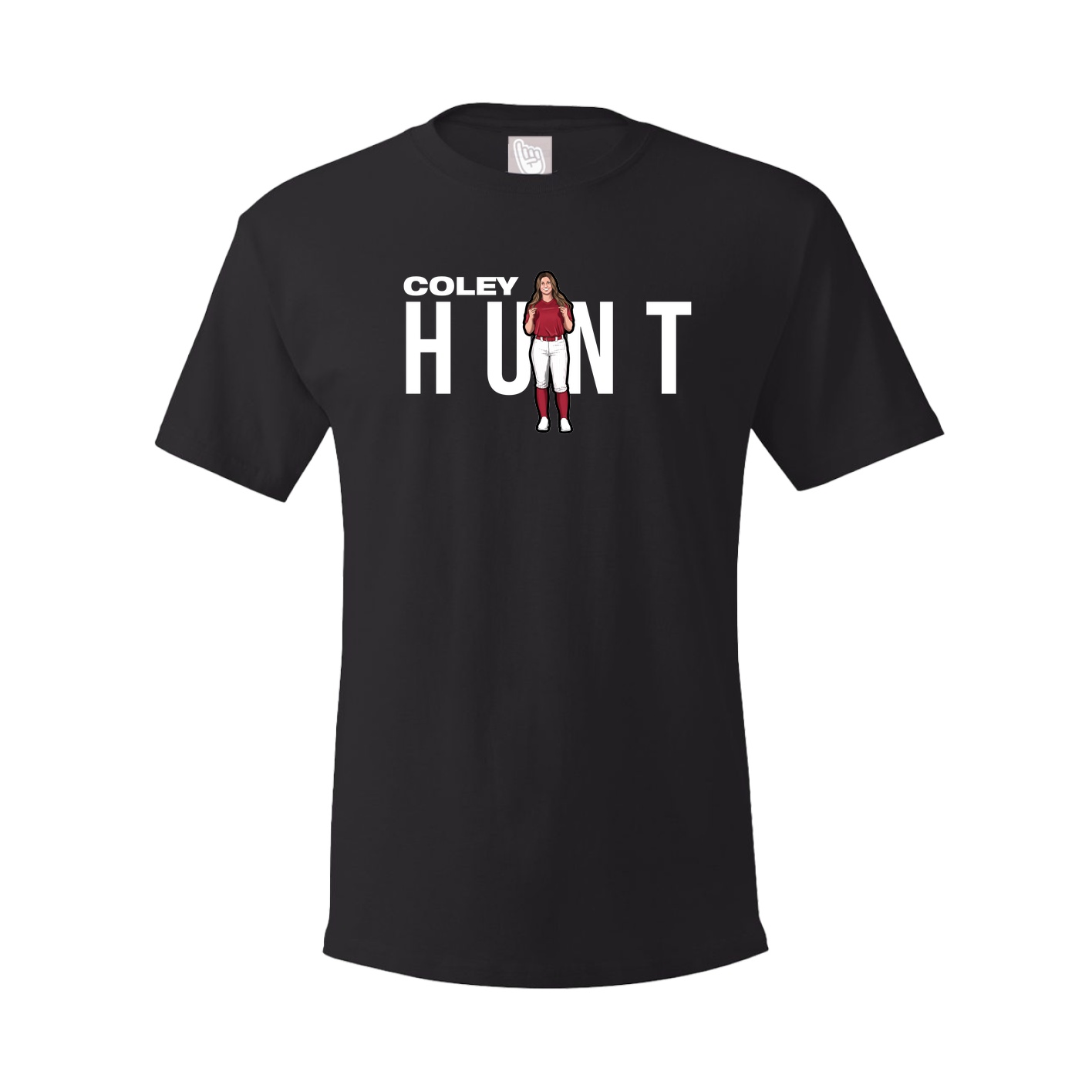 Youth Tee — Player Name in Black