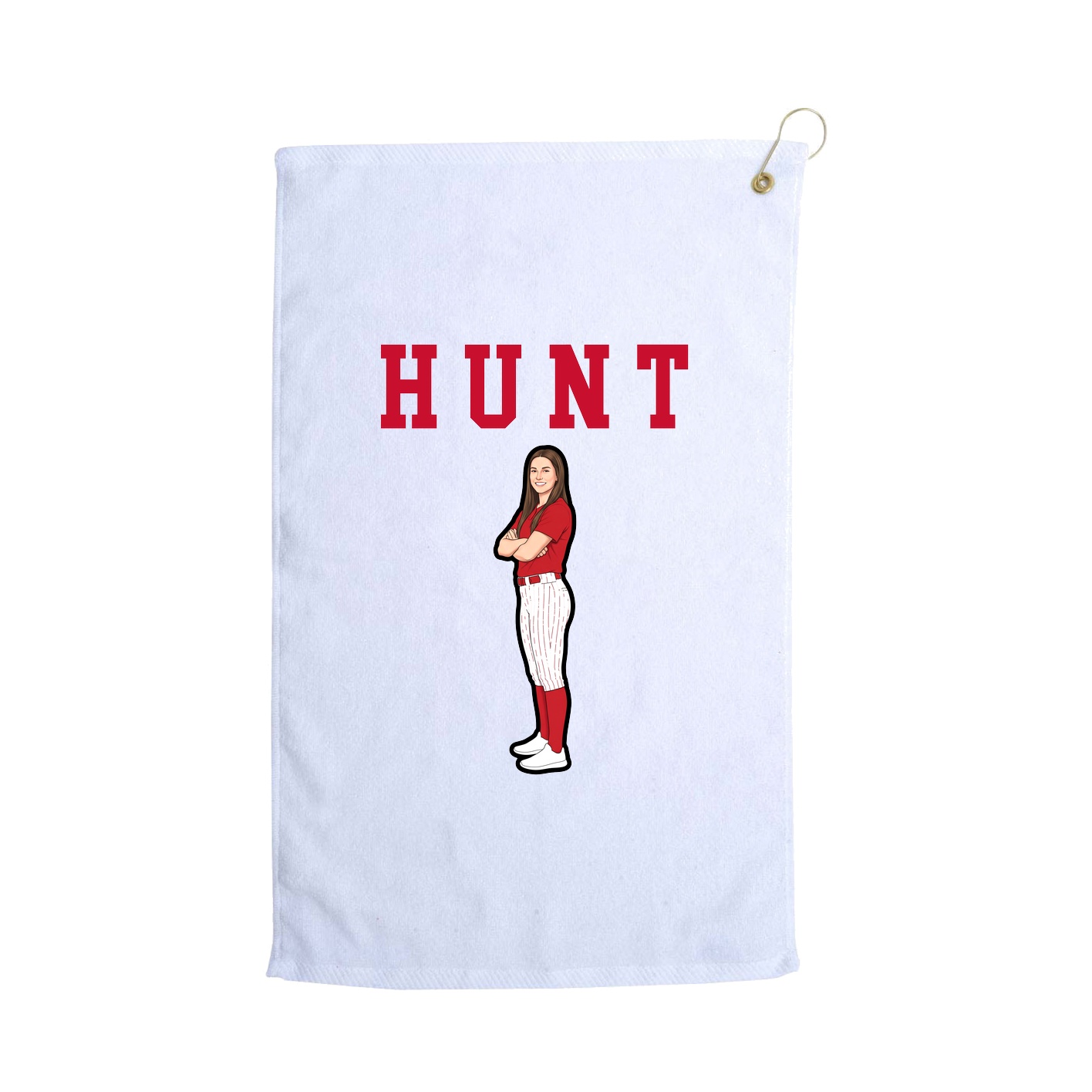 Golf Towel — Shirsey in White