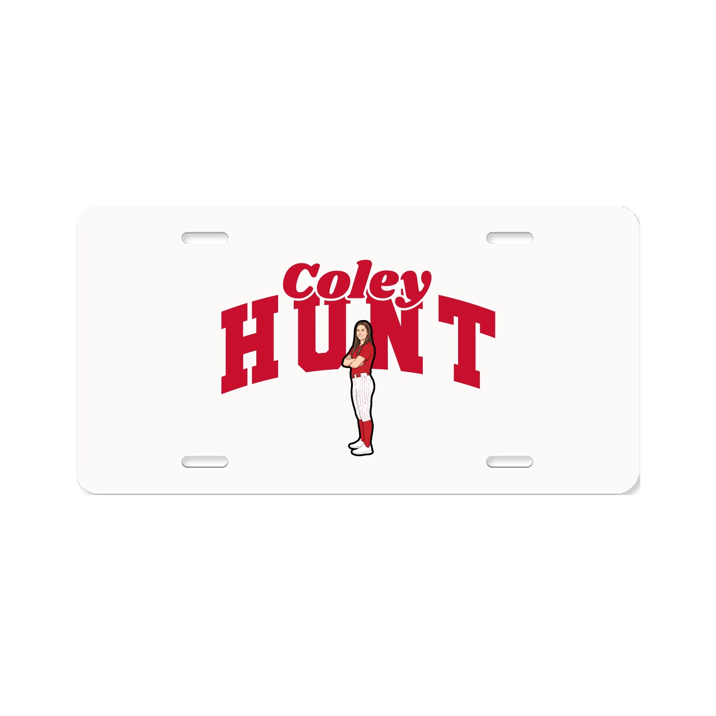 License Plate — Signature Arch in Classic