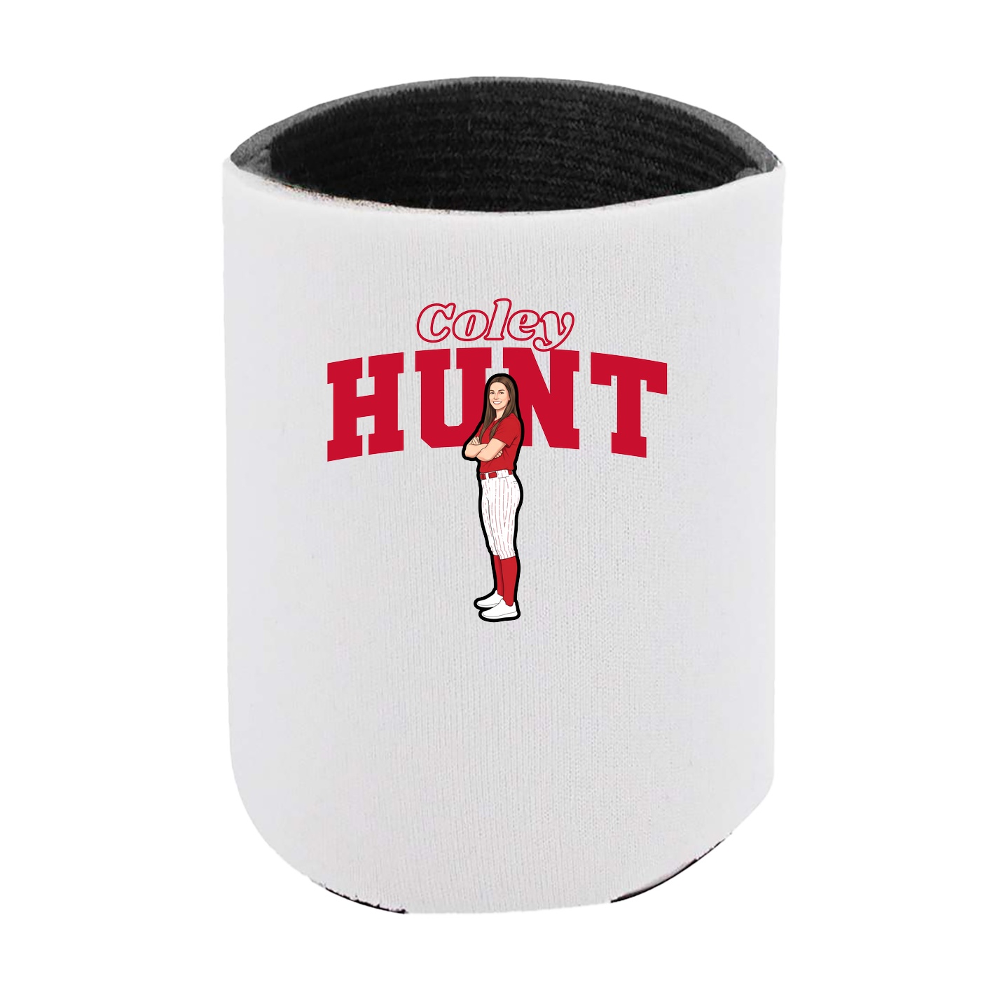 Can Holder — Name Arch in White