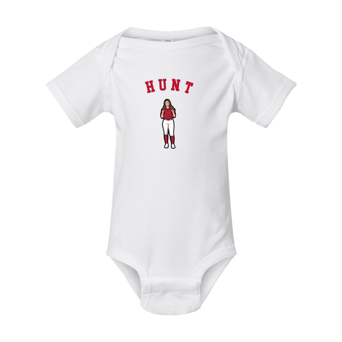 Baby Onesie — Shirsey Arch in White
