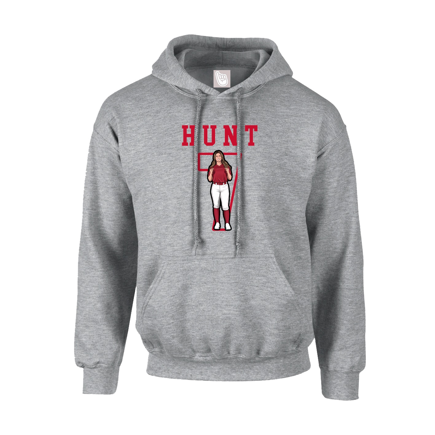 Hoodie — Shirsey in Grey