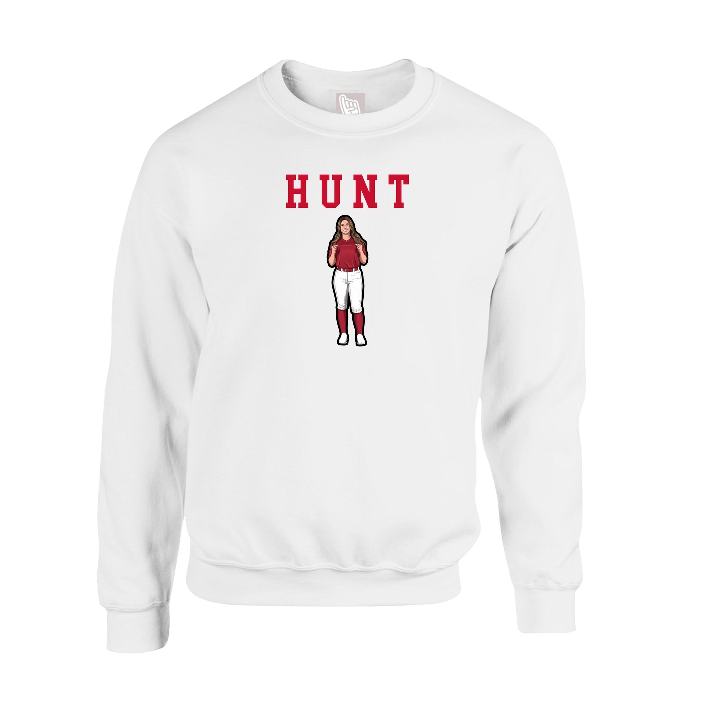 Fleece Crew — Shirsey in White
