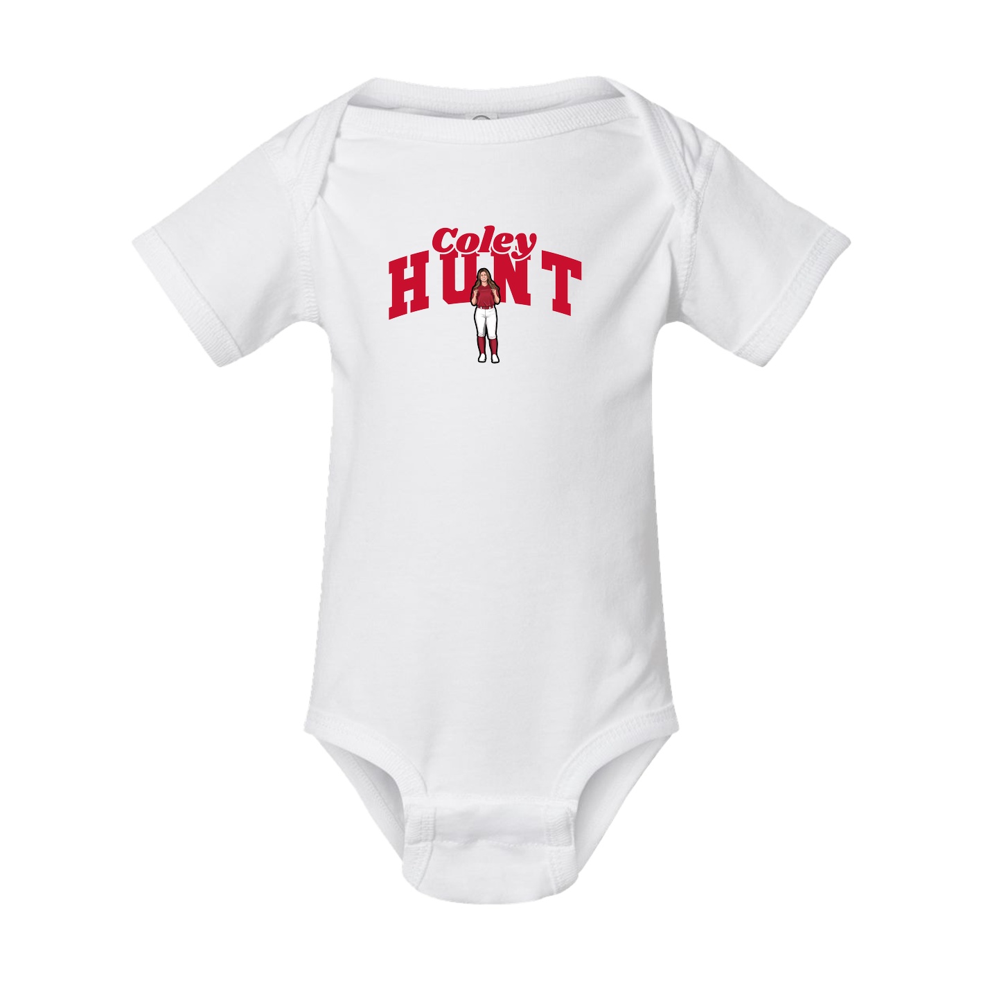 Baby Onesie — Signature Arch in White