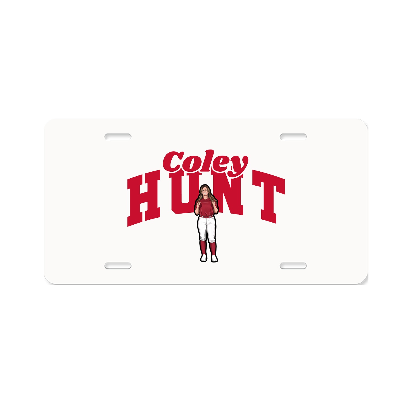License Plate — Signature Arch in Classic