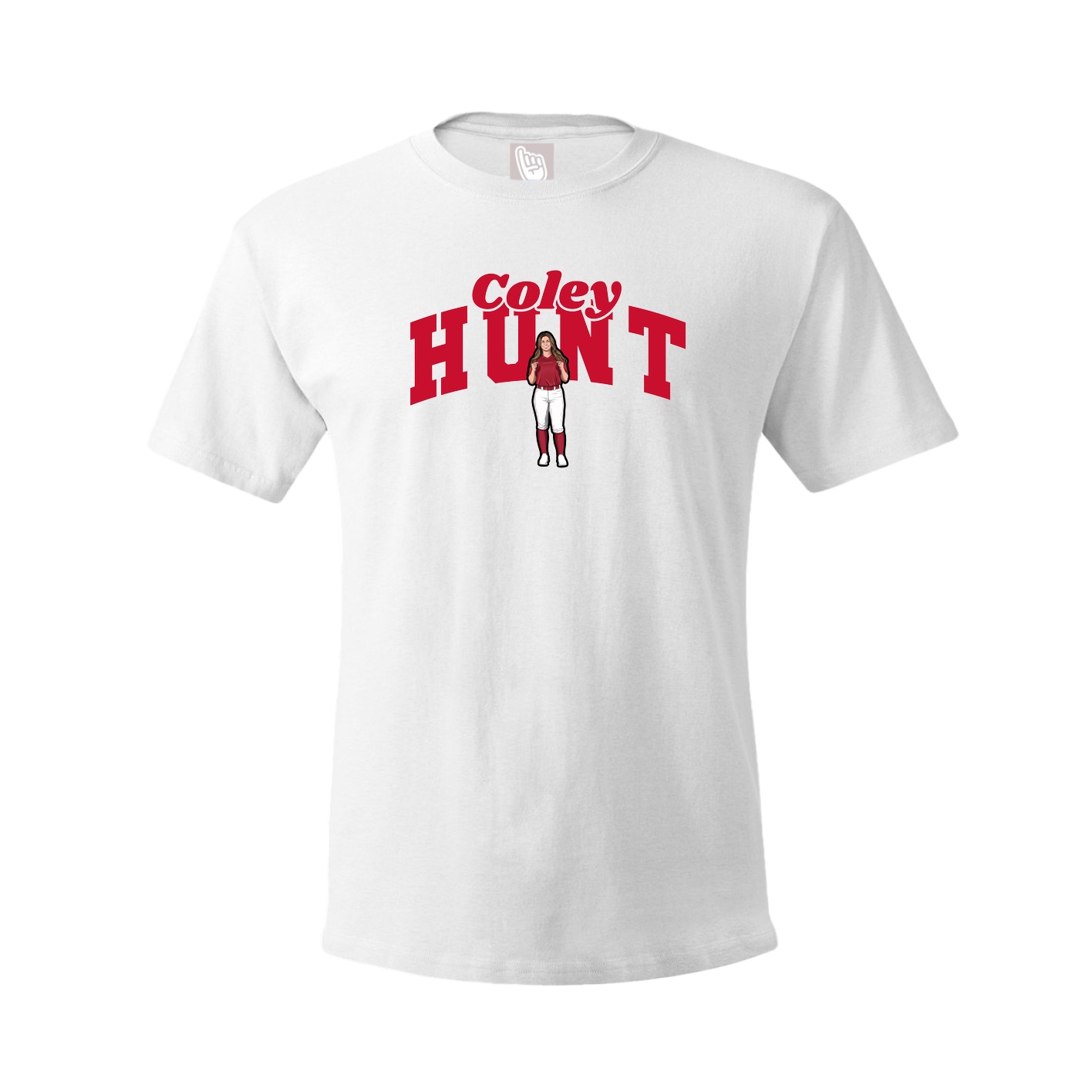 Youth Tee — Signature Arch in White