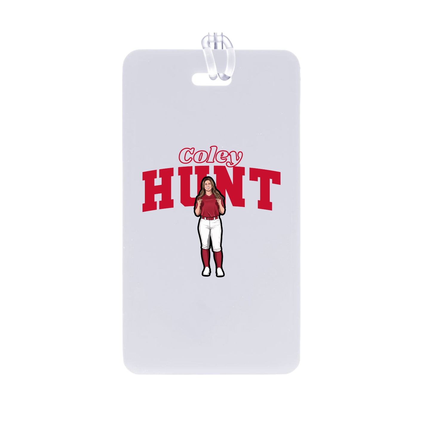 Bag Tag — Name Arch in Classic