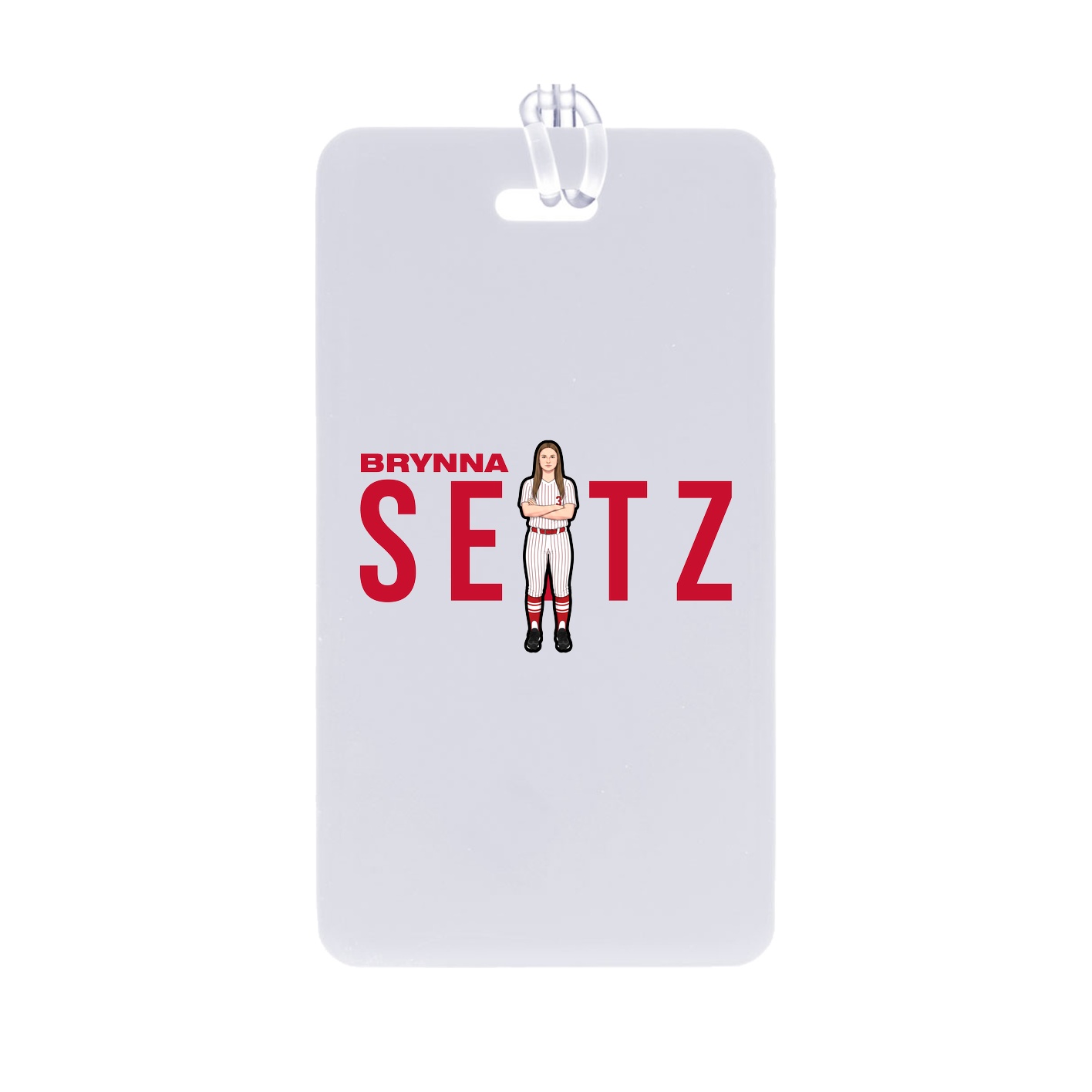Bag Tag — Player Name in Classic