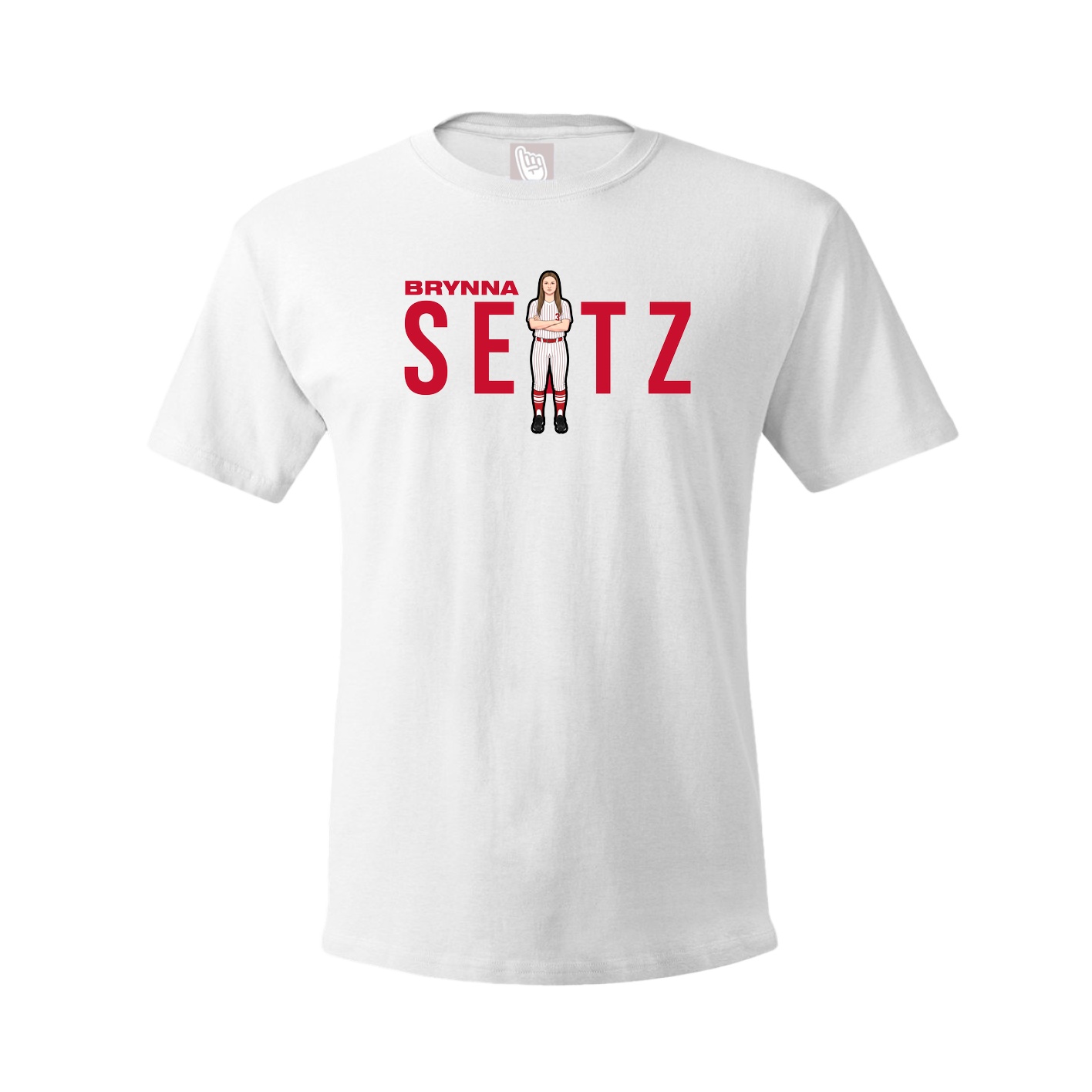 Tee — Player Name in White