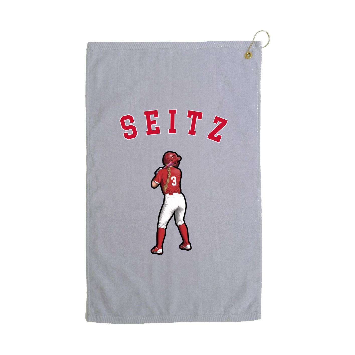 Golf Towel — Shirsey Arch in Grey