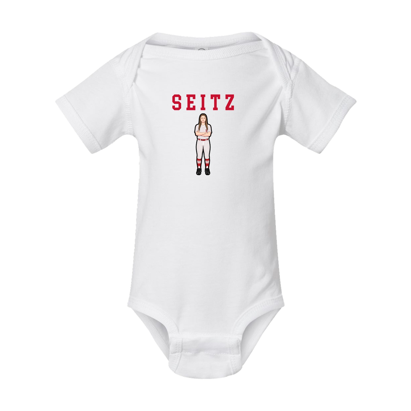 Baby Onesie — Shirsey in White