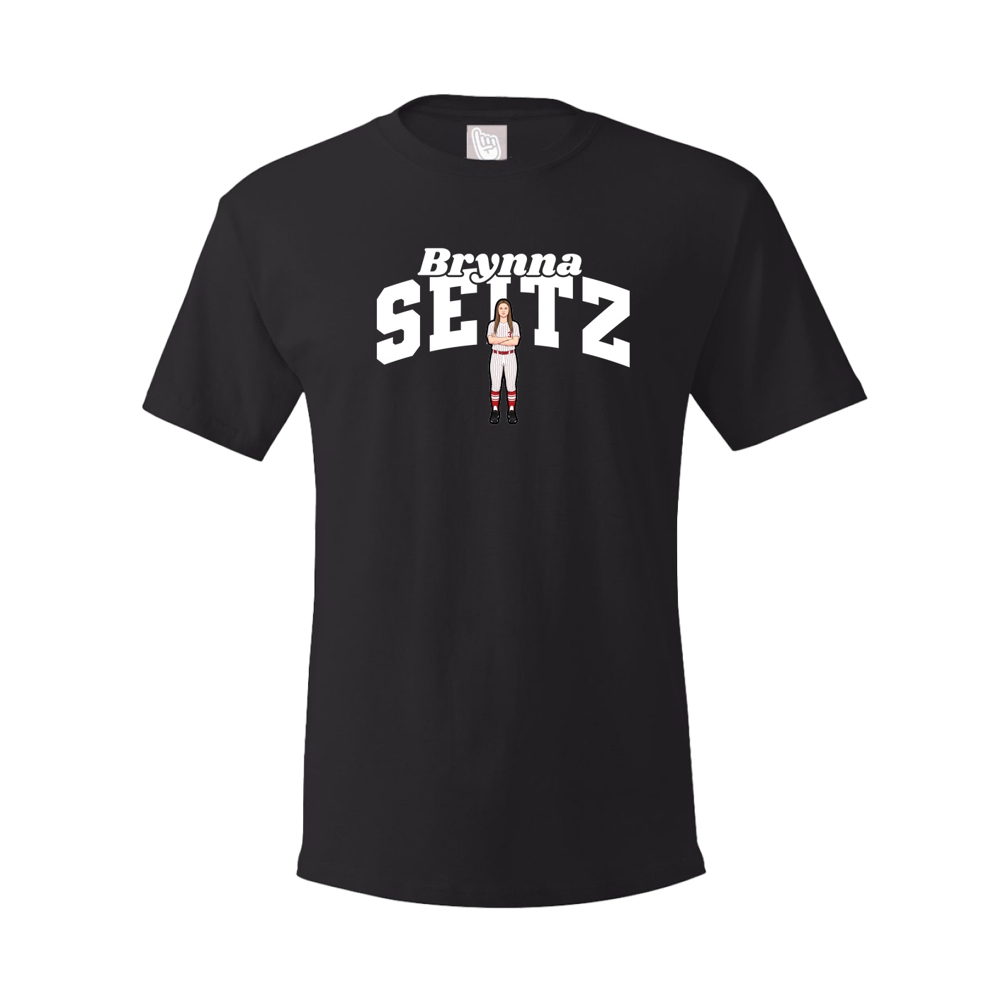 Tee — Signature Arch in Black