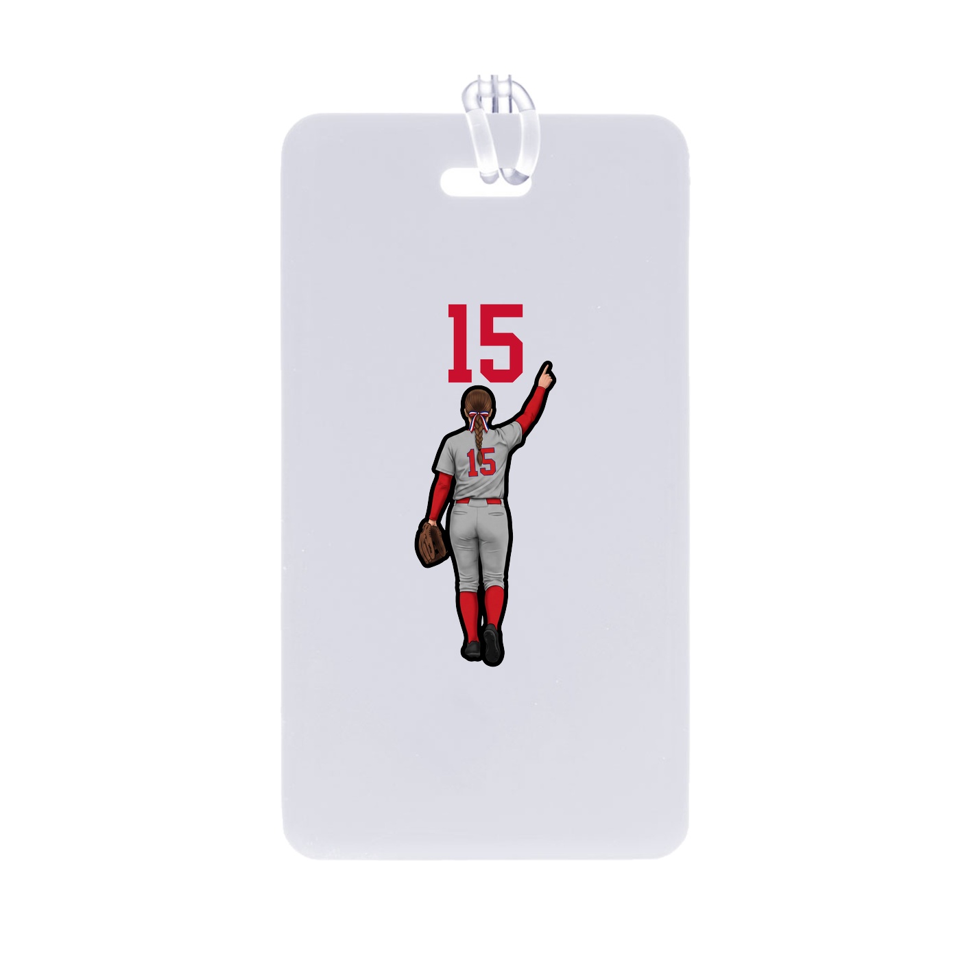 Bag Tag — Number Top in Classic