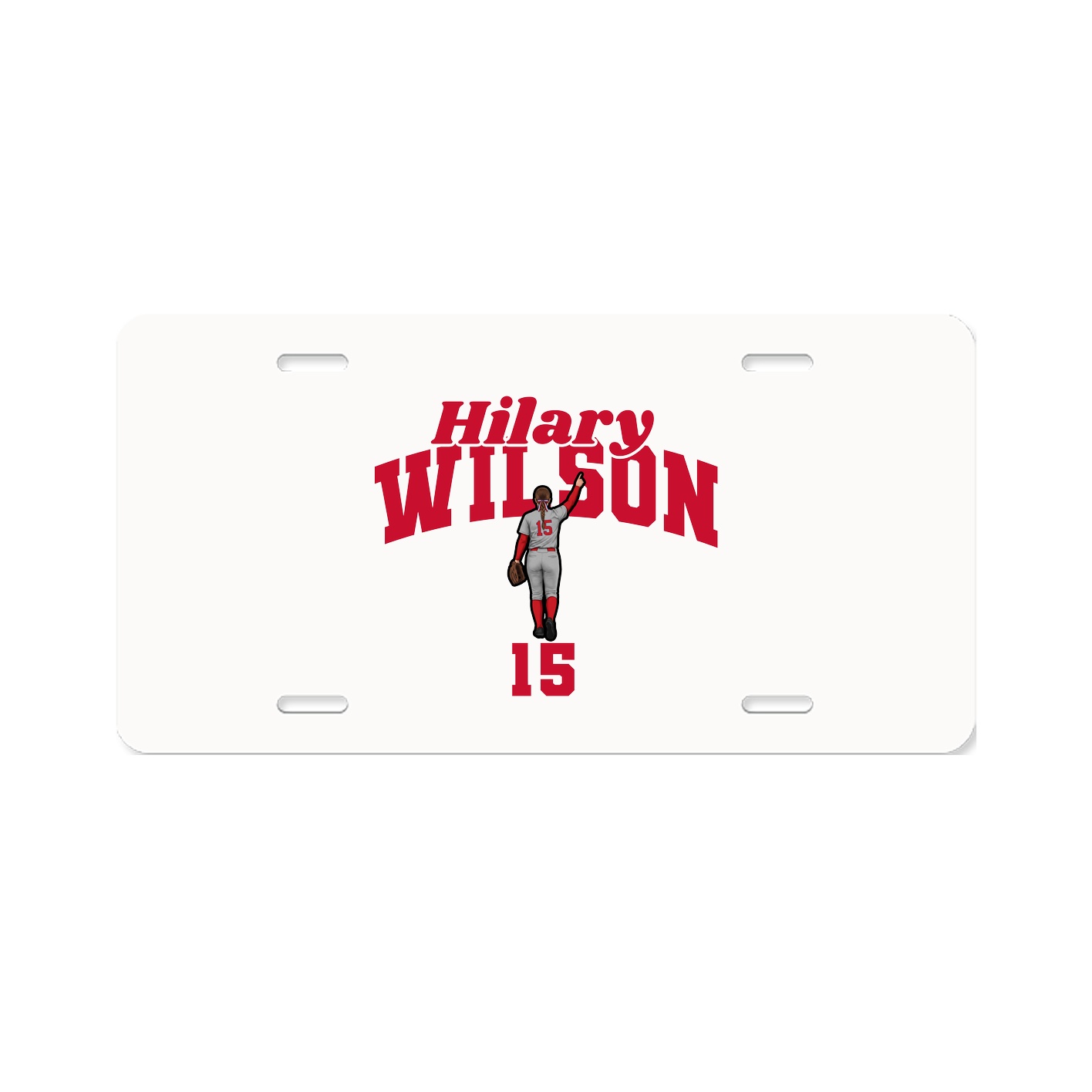 License Plate — Signature Arch in Classic