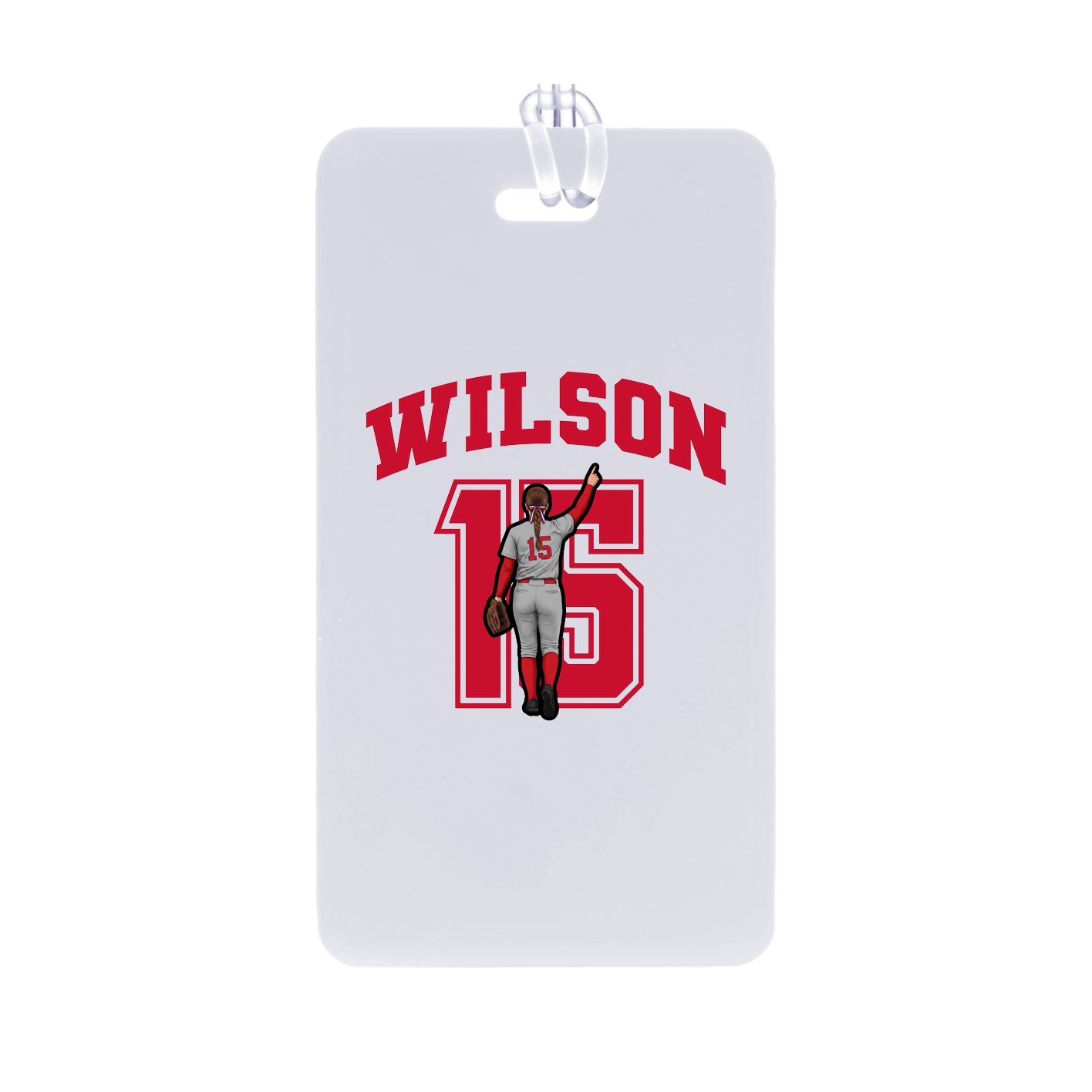 Bag Tag — Number in Classic